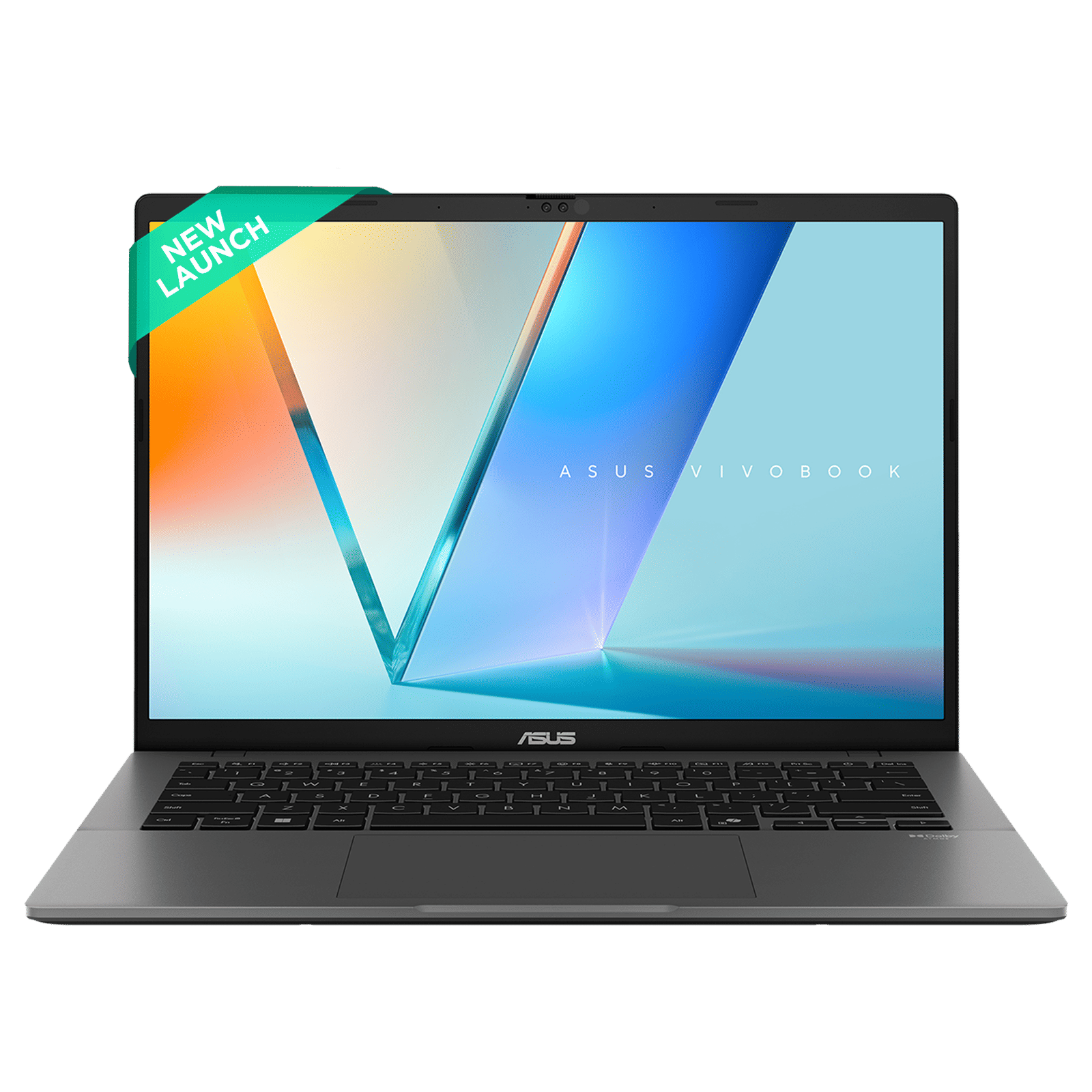 ASUS Vivobook S14 S3407CA-LY057WS Intel Core Ultra 5 Thin & Light Laptop (16GB, 512GB SSD, Windows 11, 14 inch WUXGA IPS Display, MS Office 2024, Matte Gray, 1.40 KG)