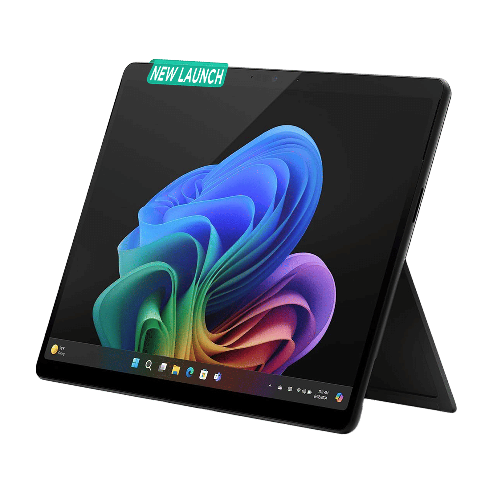 Microsoft Surface Pro 11th Edition Snapdragon X Plus Touchscreen 2-in-1 Laptop (16GB, 512GB SSD, Windows 11 Home, 13 inch LCD Display, Black, 0.89 KG)