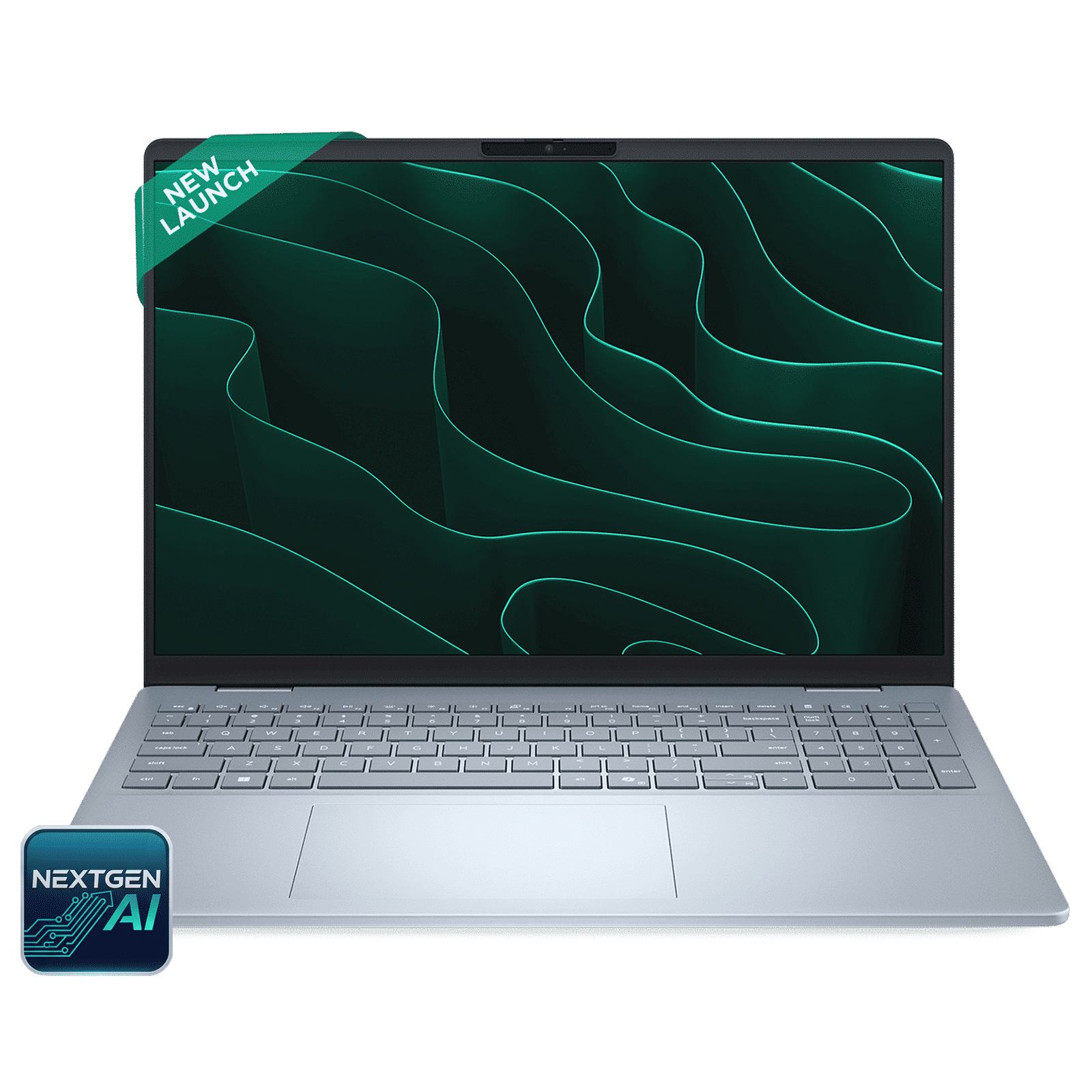 Dell 16 Plus AMD Ryzen AI 5 340 Laptop (16GB, 512GB SSD, Windows 11 Home, 16 inch Full HD Plus IPS Display, MS Office Home 2024, Ice Blue, 1.83 KG)