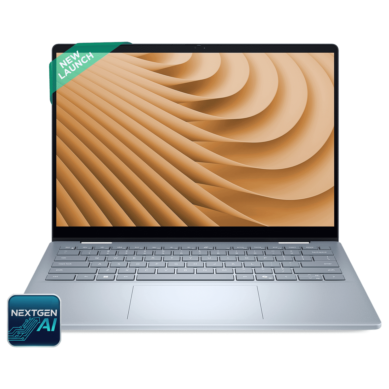 Dell 14 Plus AMD Ryzen AI 5 340 2-in-1 Laptop (16GB, 512GB SSD, Windows 11 Home, 14 inch Full HD Plus WVA Display, MS Office Home 2024, Ice Blue, 1.59 KG)