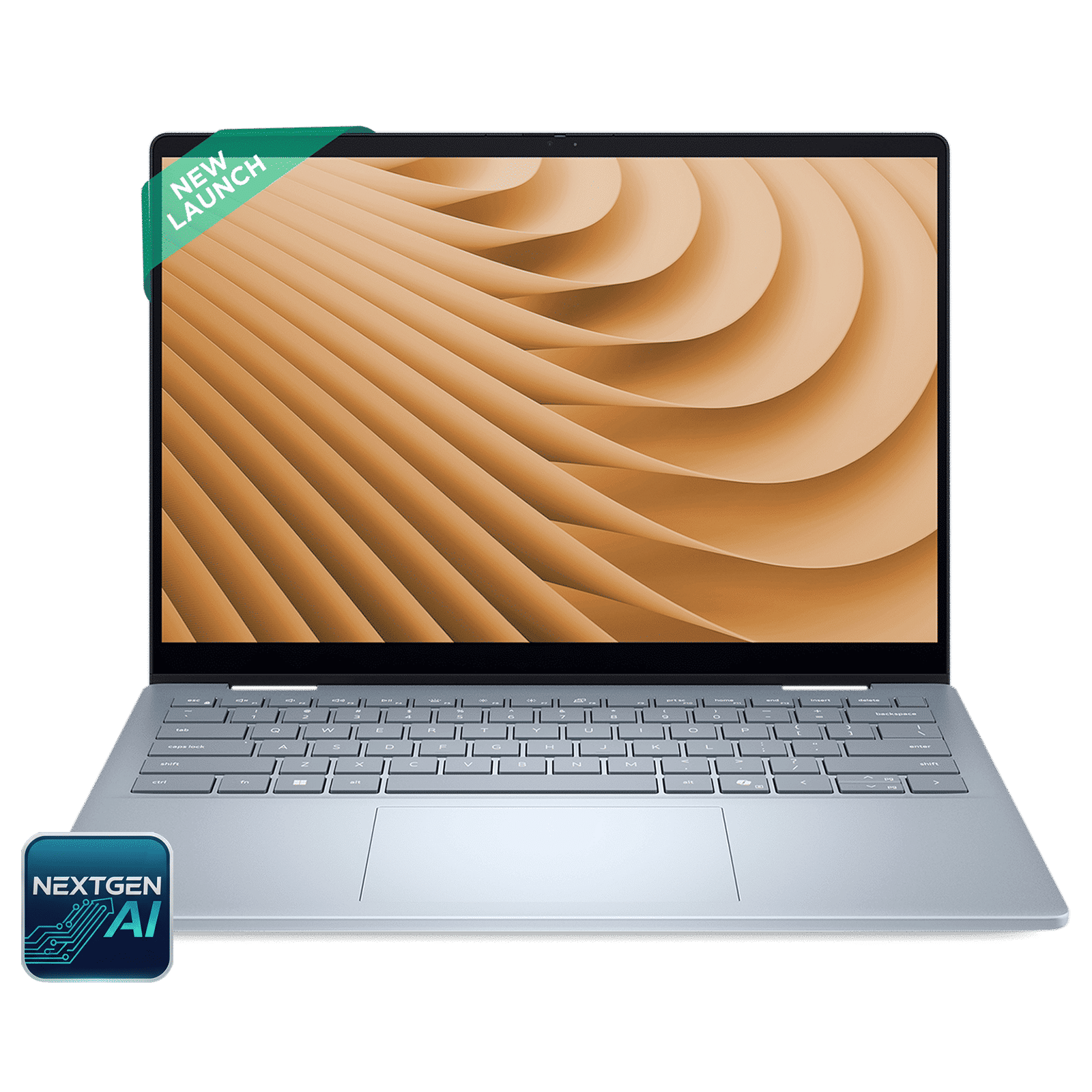 Dell 14 Plus AMD Ryzen AI 7 350 2-in-1 Laptop (16GB, 1TB SSD, Windows 11 Home, 14 inch Full HD Plus WVA Display, MS Office Home 2024, Ice Blue, 1.59 KG)