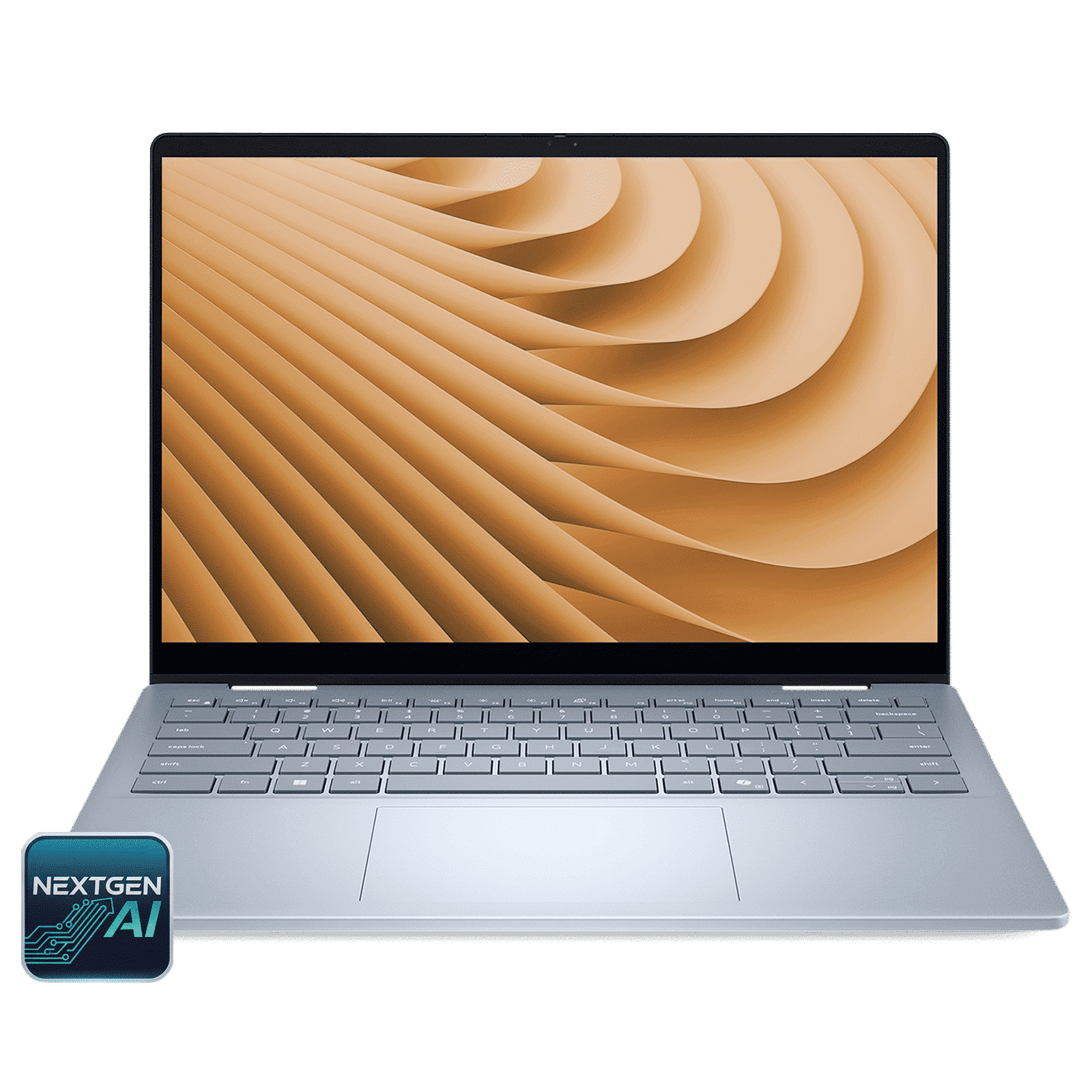 Dell 14 Plus AMD Ryzen AI 7 350 2-in-1 Laptop (16GB, 1TB SSD, Windows 11 Home, 14 inch Full HD Plus WVA Display, MS Office Home 2024, Ice Blue, 1.59 KG)