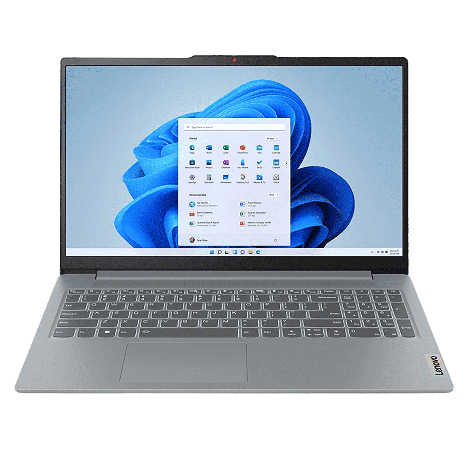 Lenovo IdeaPad Slim 3 15AMN8 AMD Ryzen 5 7520U Thin & Light Laptop (16GB, 512GB SSD, Windows 11 Home, 15.6 inch Full HD Display, MS Office Home 2024, 1.62 KG)
