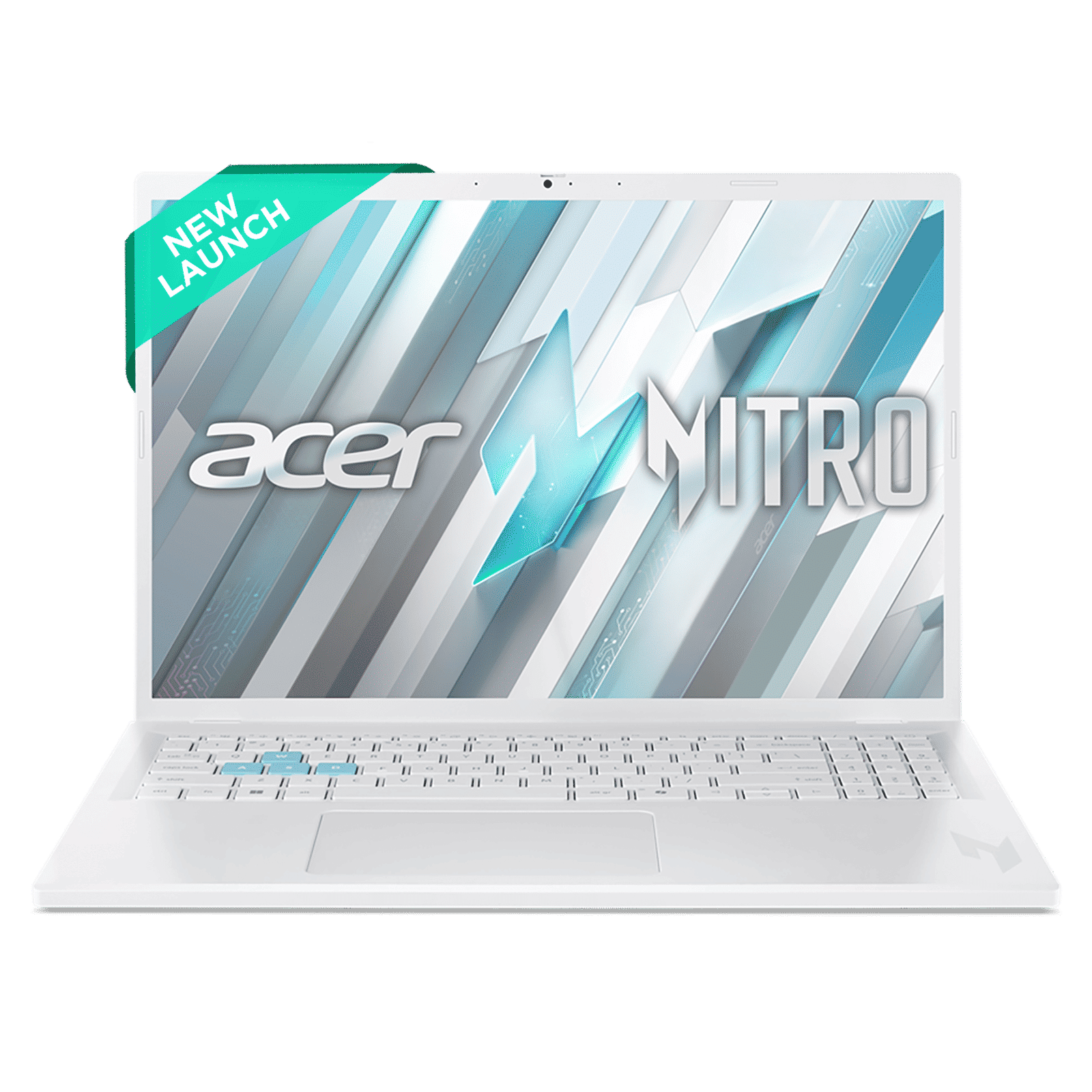 acer Nitro Lite Intel Core i7 13620H Gaming Laptop (16GB, 512GB SSD, Windows 11 Home, 6GB Graphics, 16 inch 165 Hz WQXGA LCD IPS Display, NVIDIA GeForce RTX 3050, MS Office Home 2024, Pearl White, 1.95 KG)