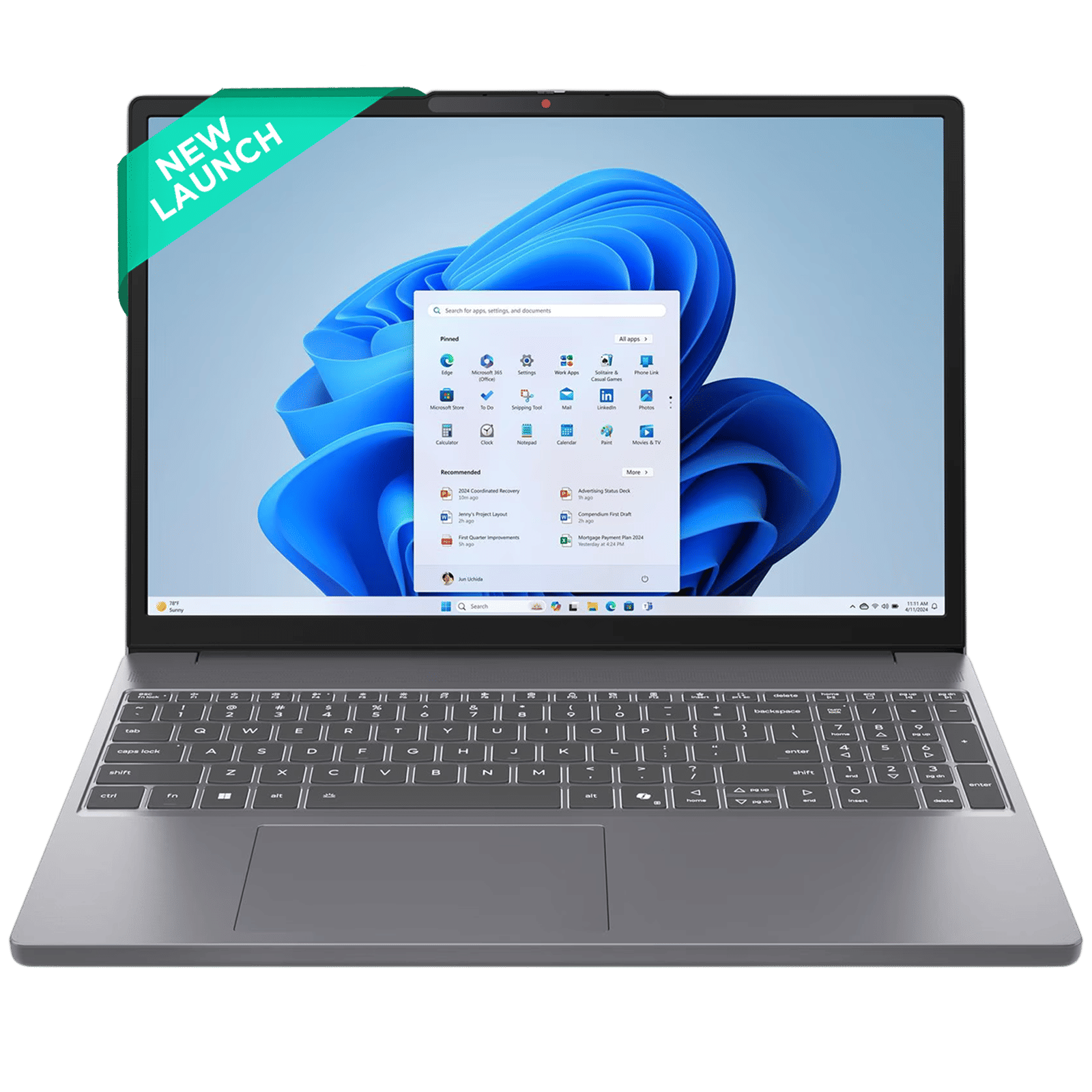 Lenovo IdeaPad Slim 3 15IRH10 Intel Core i7 13th Gen Laptop (16GB, 512GB SSD, Windows 11 Home, 15.3 inch WUXGA IPS Display, MS Office Home 2024, Luna Grey, 1.59 KG)