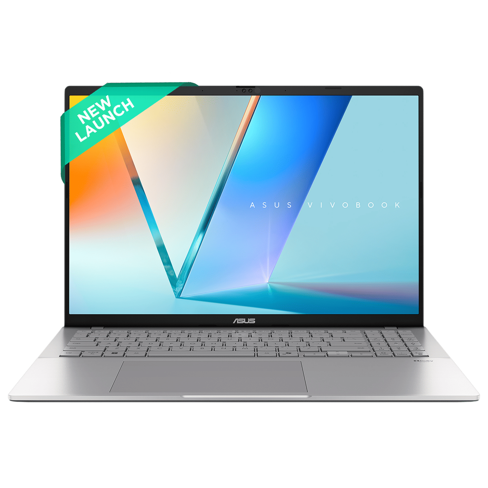 ASUS Vivobook S16 M3607KA-SH115WS AMD Ryzen AI 5 Thin and Light Laptop (16GB, 512GB SSD, Windows 11 Home, 16 inch WUXGA OLED Display, MS Office Home 2024, Cool Silver, 1.7 KG)