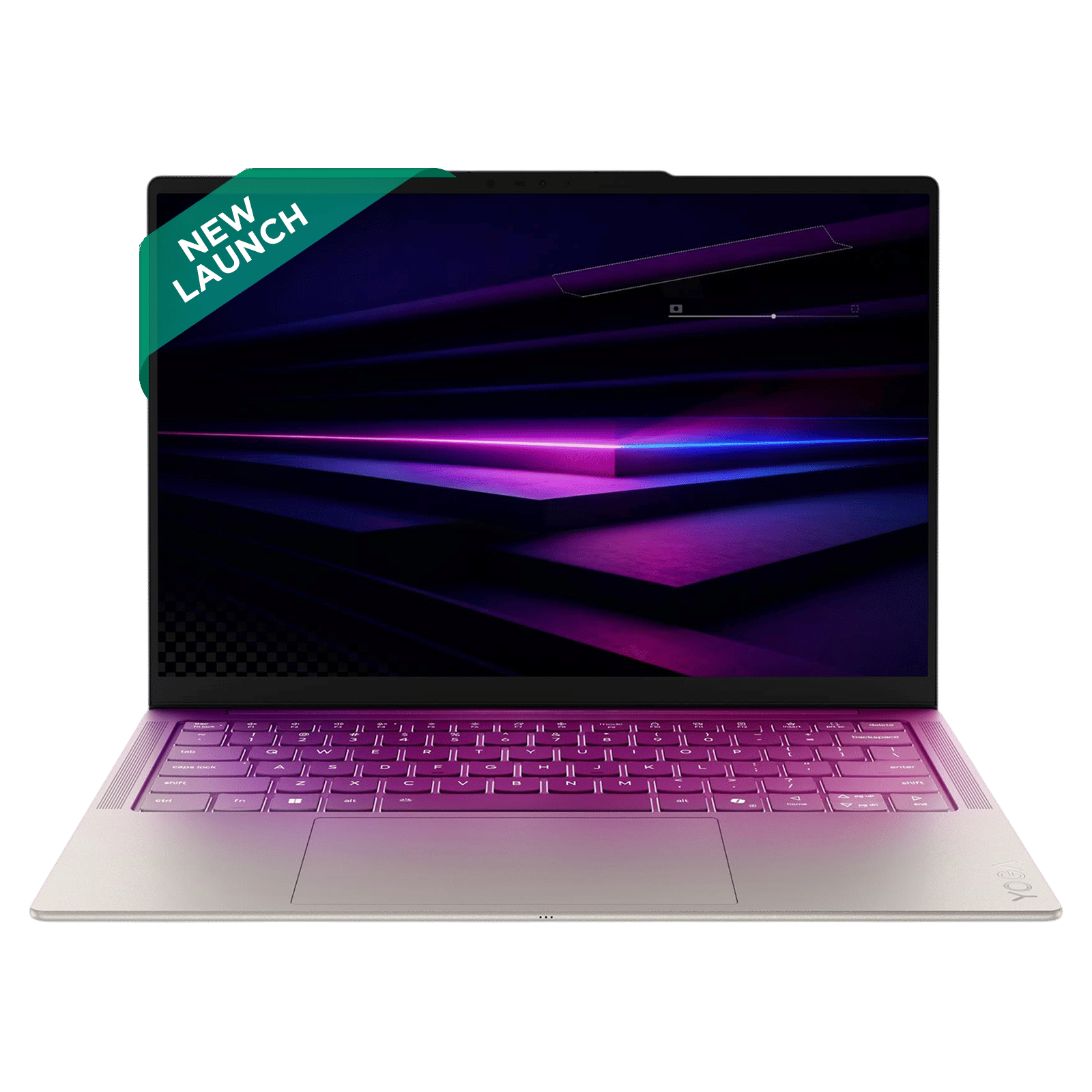 Lenovo Yoga Slim 7 14IPH11 Intel Core Ultra 5 Thin & Light Laptop (16GB, 512GB SSD, Windows 11 Home, 14 inch WUXGA OLED Display, MS Office 2024, Seashell, 1.14 KG)