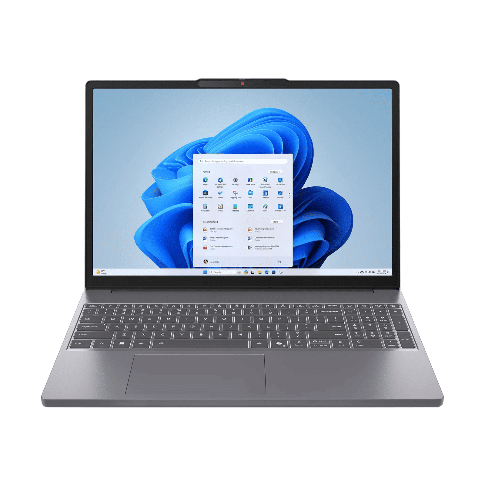 Lenovo IdeaPad Slim 3 15IRH10 Intel Core i7 13th Gen Thin & Light Laptop (16GB, 512GB SSD, Windows 11 Home, 15.3 inch WUXGA IPS Display, MS Office Home 2024, Luna Grey, 1.59 KG)