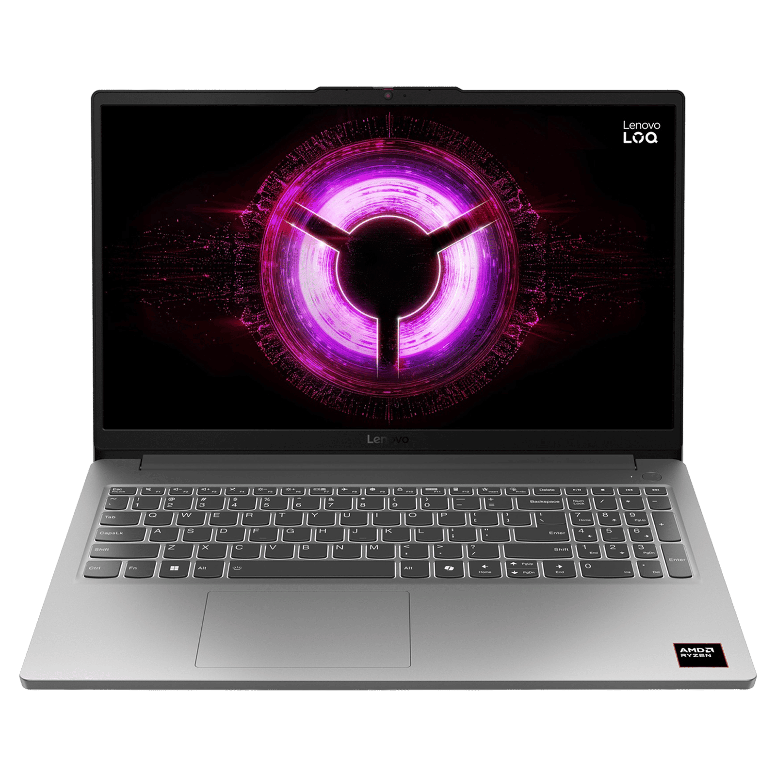Lenovo LOQ 15ARP10E AMD Ryzen 7 170 Gaming Laptop (16GB, 512GB SSD, Windows 11 Home, 4GB Graphics, 15.6 inch 144 Hz Full HD IPS Display, NVIDIA GeForce RTX 3050A, MS Office Home 2024, Luna Grey, 1.8 KG)