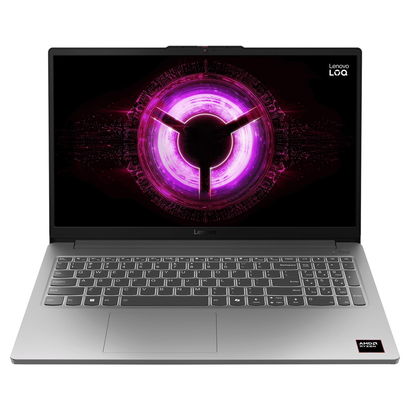 Lenovo LOQ 15ARP10E AMD Ryzen 7 170 Gaming Laptop (16GB, 512GB SSD, Windows 11 Home, 4GB Graphics, 15.6 inch 144 Hz Full HD IPS Display, NVIDIA GeForce RTX 3050A, MS Office Home 2024, Luna Grey, 1.8 KG)