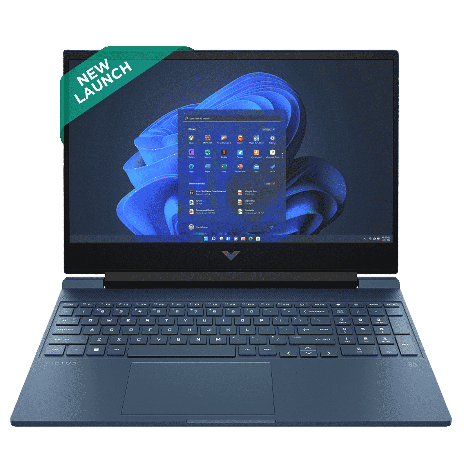 HP Victus 15-fb3123AX AMD Ryzen 7 Gaming Laptop (16GB, 512GB SSD, Windows 11 Home, 4GB Graphics, 15.6 inch 144 Hz Full HD IPS Display, NVIDIA GeForce RTX 2050, MS Office Home 2024, Mica Silver, 2.29 KG)