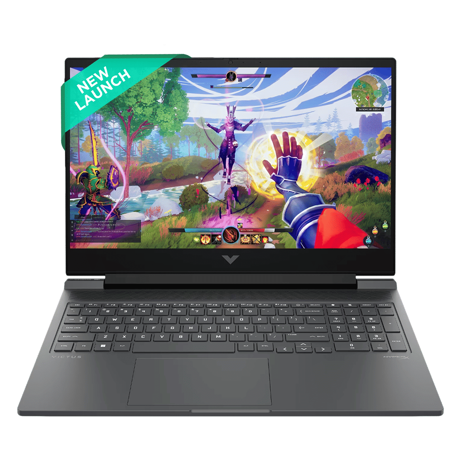 HP Victus 15-fa2316TX Intel Core i5 14th Gen Gaming Laptop (24GB, 512GB SSD, Windows 11 Home, 6GB Graphics, 15.6 inch 144 Hz Full HD IPS Display, NVIDIA GeForce RTX 3050, Mica Silver, 2.29 KG)
