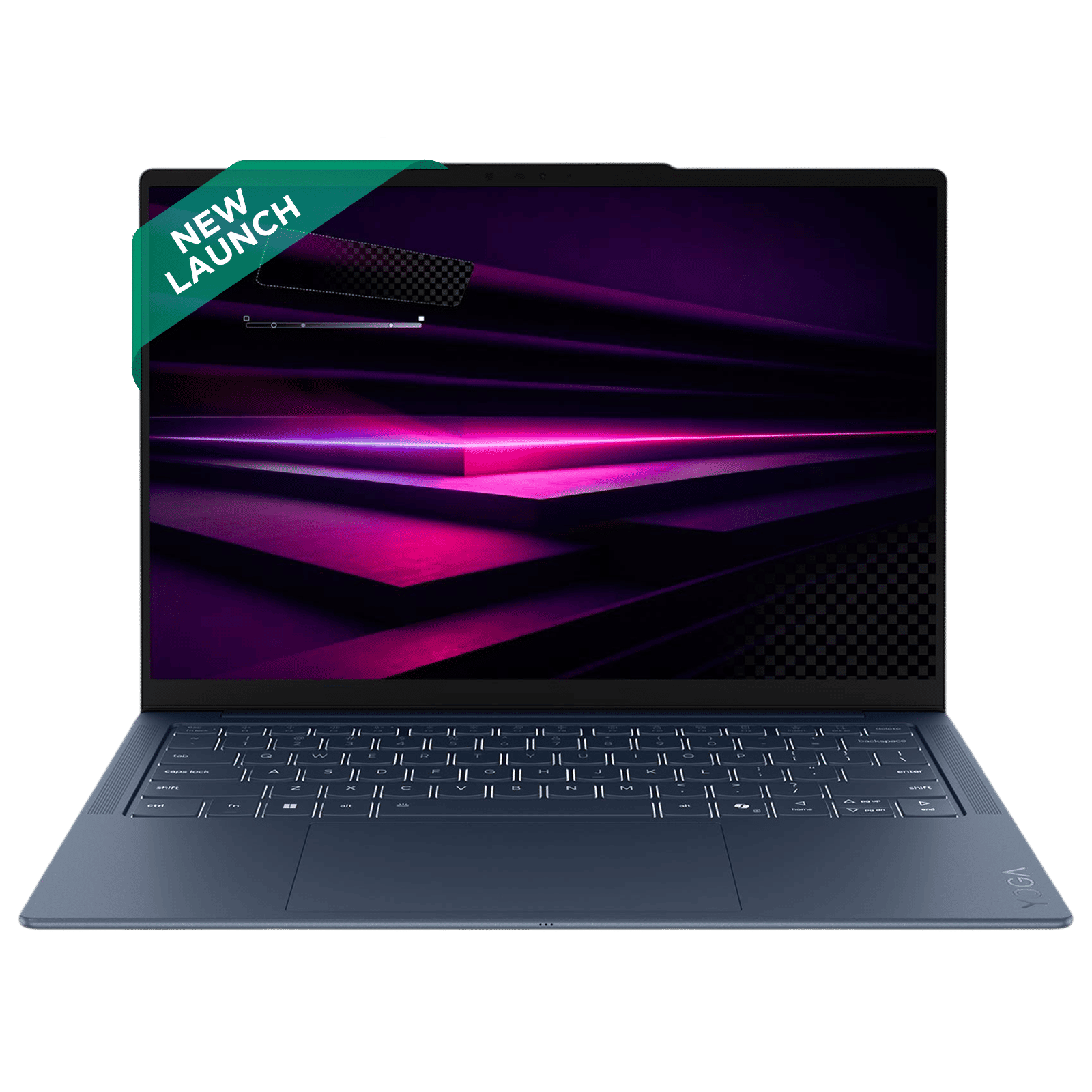 Lenovo Yoga Slim 7 14Q8Y11 Qualcomm Snapdragon X2 Plus X2P-42-100 Thin & Light (16GB, 512GB SSD, Windows 11 Home, 14 inch WUXGA OLED Display, MS Office Home 2024, Cosmic Blue, 1.17 KG)