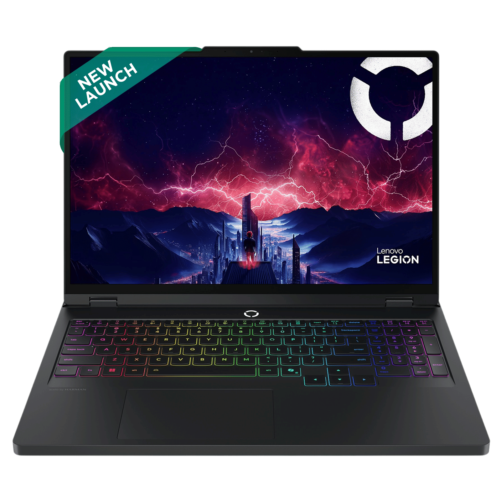 Lenovo Legion Pro 5 16AFR10 AMD Ryzen 9 Gaming Laptop (32GB, 1TB SSD, Windows 11 Home, 8GB Graphics, 16 Inch 165 Hz WQXGA OLED Display, NVIDIA GeForce RTX 5070, MS Office Home 2024, Eclipse Black, 2.3 KG)