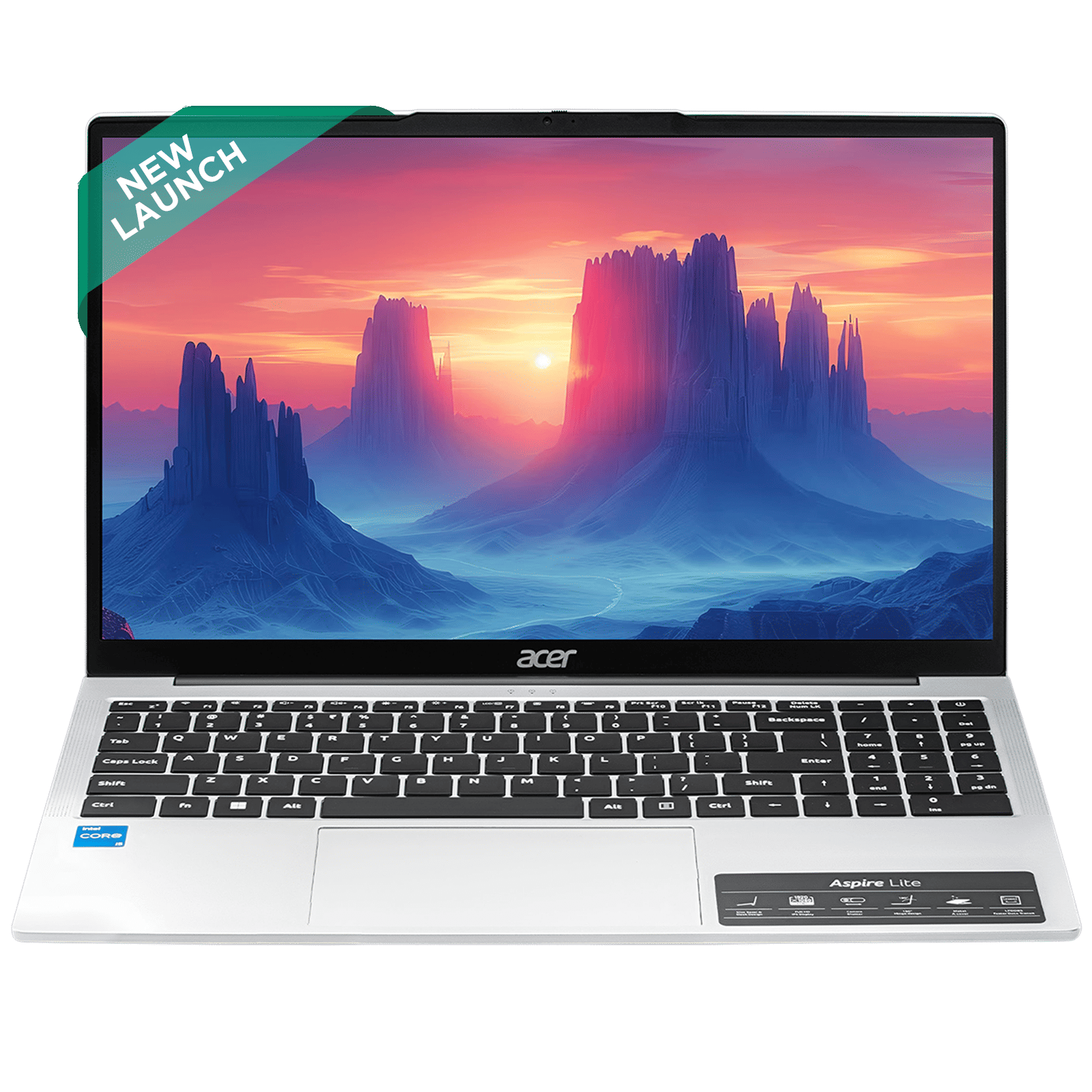Acer Aspire Lite Intel Core 5 Laptop (16GB, 512GB SSD, Windows 11 Home, 15.6 inch FHD IPS Display, MS Office, Silver, 1.7 KG)-image-40