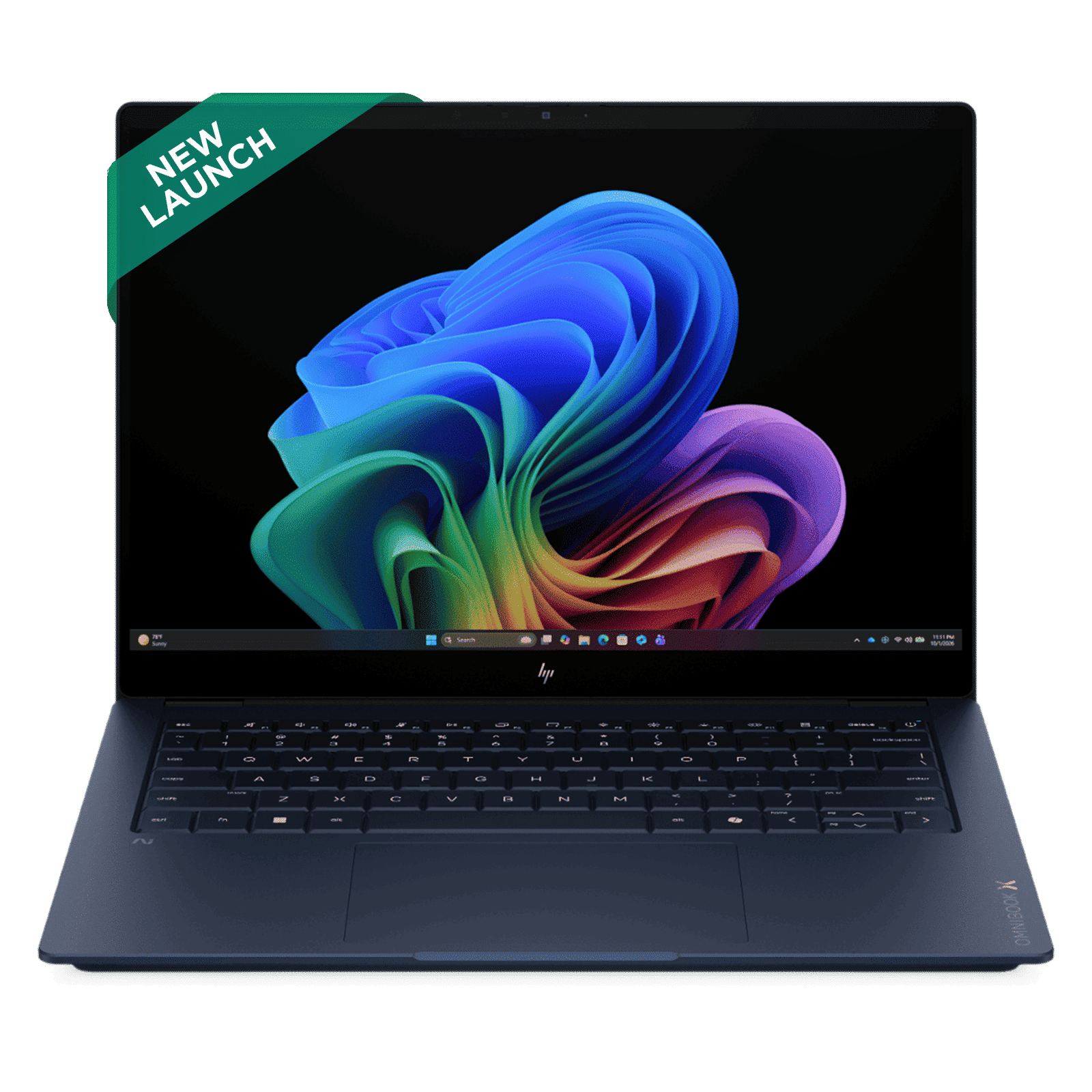HP OmniBook X Intel Core Ultra 7 Touchscreen Laptop (16GB, 1TB SSD, Windows 11 Home, 14 inch 3K OLED Display, Atmospheric Blue Aluminum, 1.3KG)