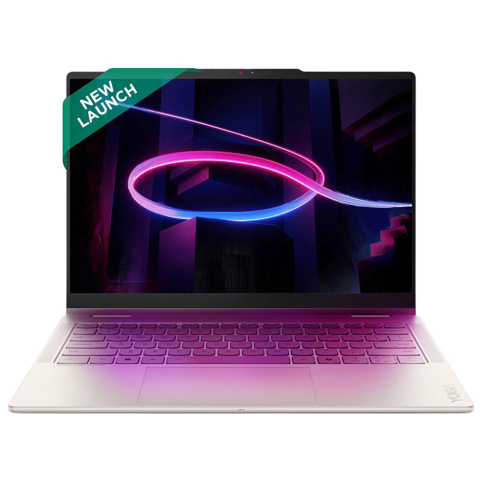 Lenovo Yoga 7 14IPH11 Intel Core Ultra 5 Touchscreen 2-in-1 Laptop (16GB, 512GB SSD, Windows 11 Home, 14 inch WUXGA OLED Display, MS Office 2024, Seashell, 1.4 KG)