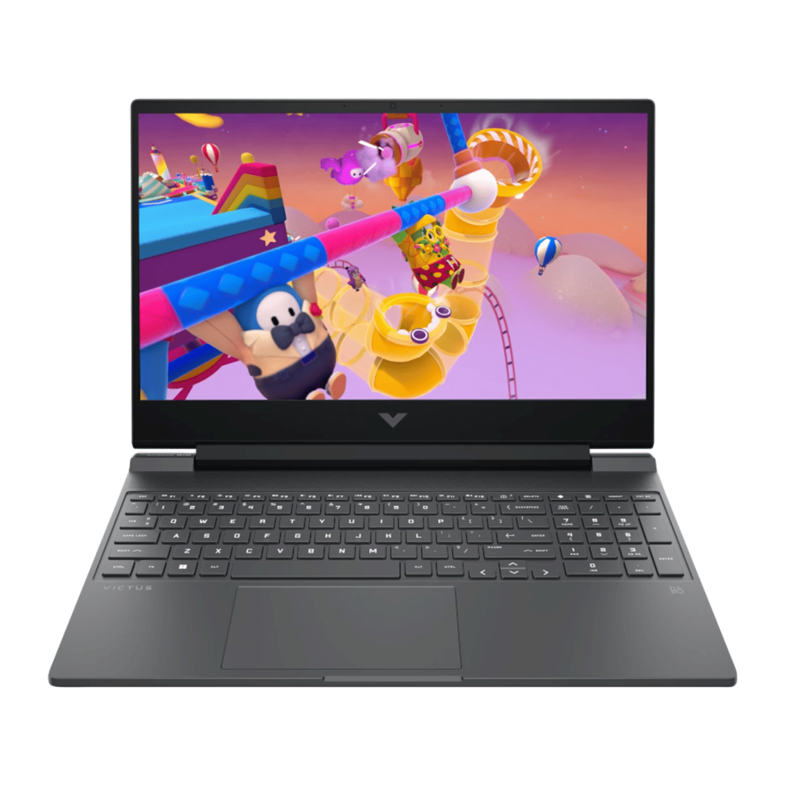 HP Victus AMD Ryzen 7 7445HS Gaming Laptop (12GB, 512GB SSD, Windows 11 Home, 6GB Graphics, 15.6 inch 144 Hz FHD IPS Display, NVIDIA GeForce RTX 3050, MS Office Home 2024, Mica Silver, 2.29 KG)