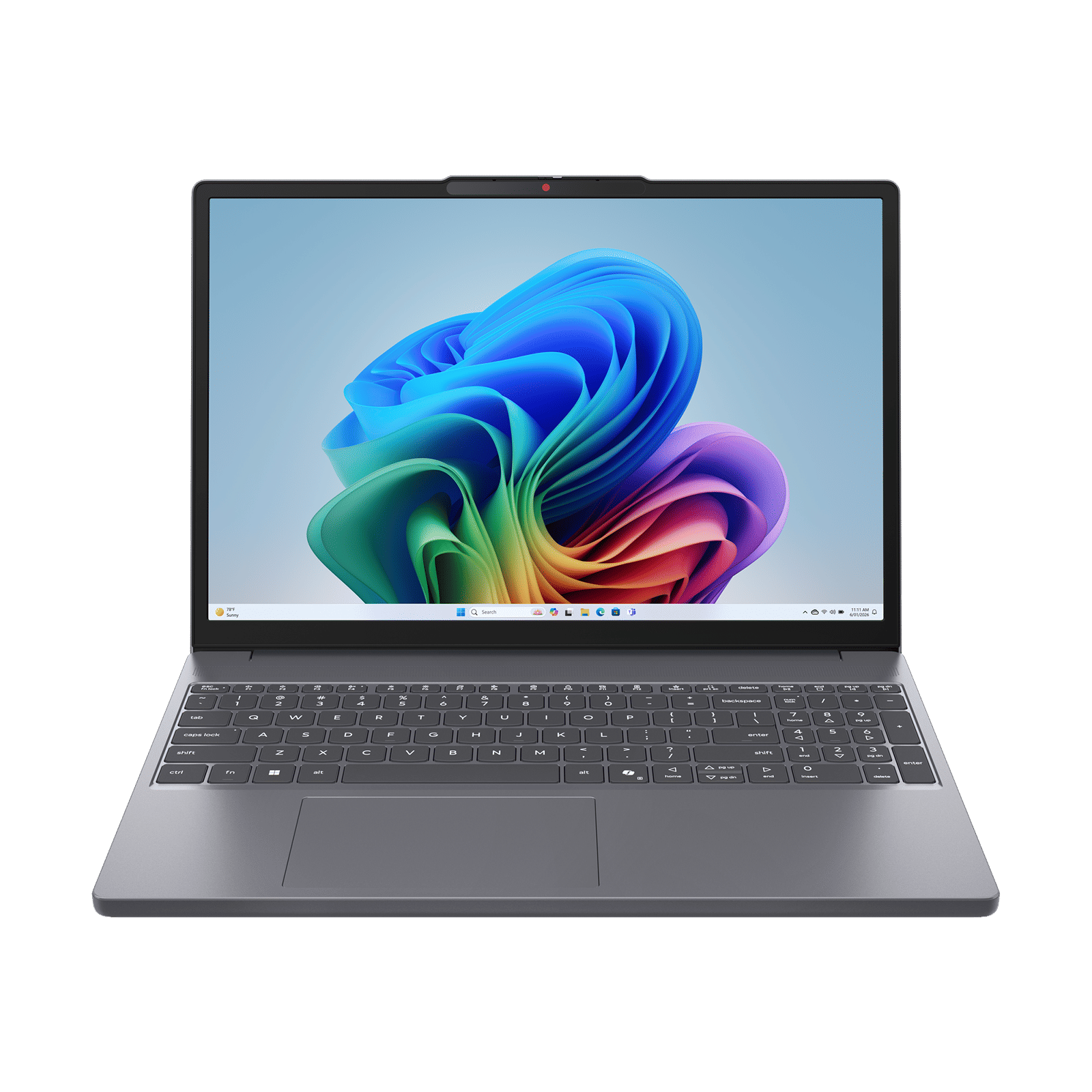 Lenovo IdeaPad Slim 3 15IWC11 Intel Core 3 Thin & Light Laptop (8GB, 512GB SSD, Windows 11 Home, 15.3 inch WUXGA IPS Display, MS Office Home 2024, Luna Grey, 1.59 KG)