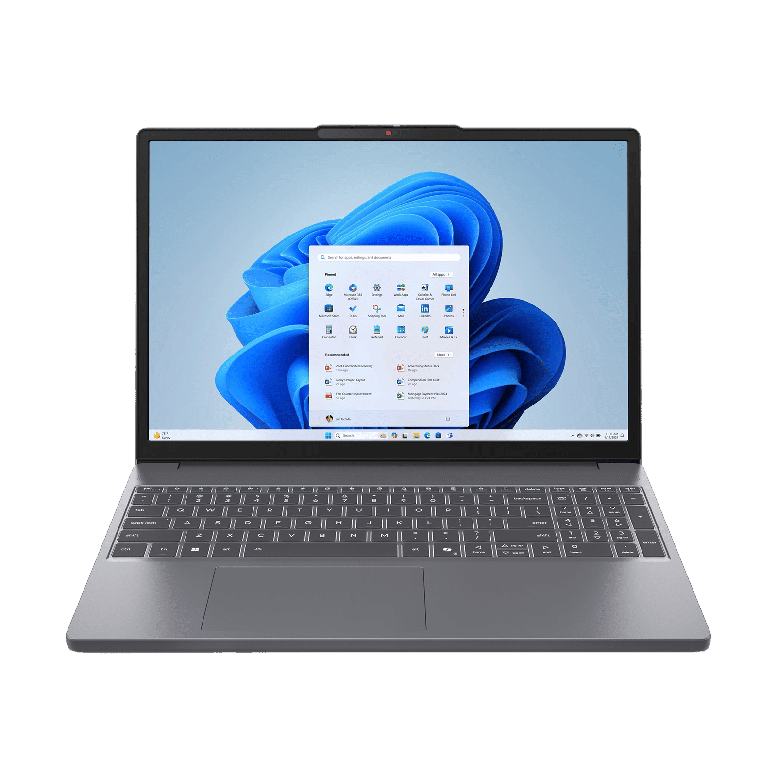 Lenovo IdeaPad Slim 3 15IRH10 Intel Core i5 13th Gen Thin & Light Laptop (8GB, 512GB SSD, Windows 11 Home, 15.3 inch WUXGA IPS Display, MS Office Home 2024, Luna Grey, 1.59 KG)