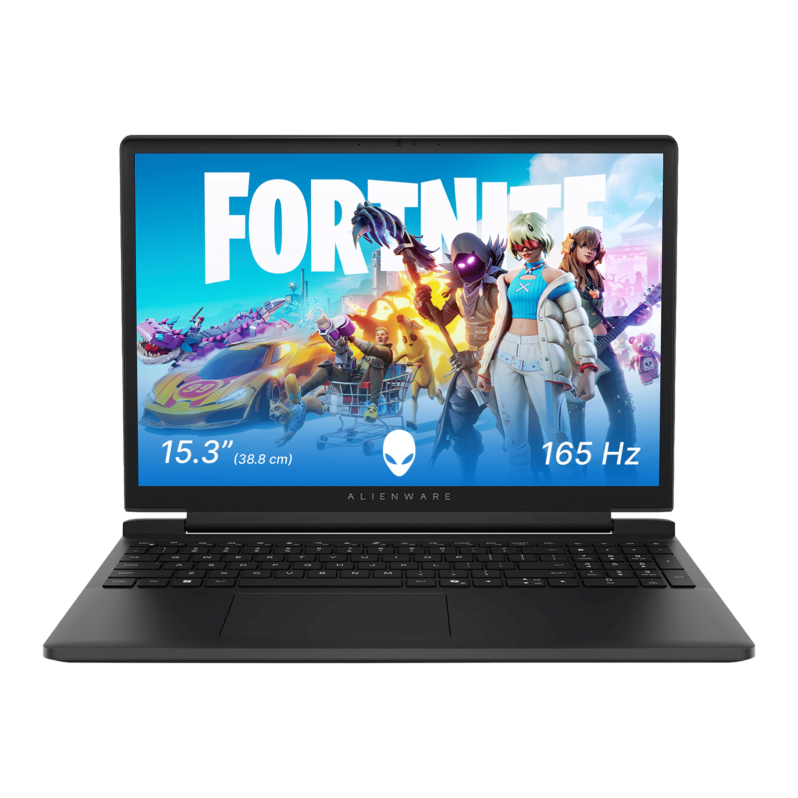 DELL Alienware 15 Intel Core 7 Gaming Laptop (16GB, 512GB SSD, Windows 11 Home, 6GB Graphics, 15.3 inch 165 Hz WUXGA Display, NVIDIA GeForce RTX 3050, Microsoft Office Home 2024, Nova Black, 2.25 KG)
