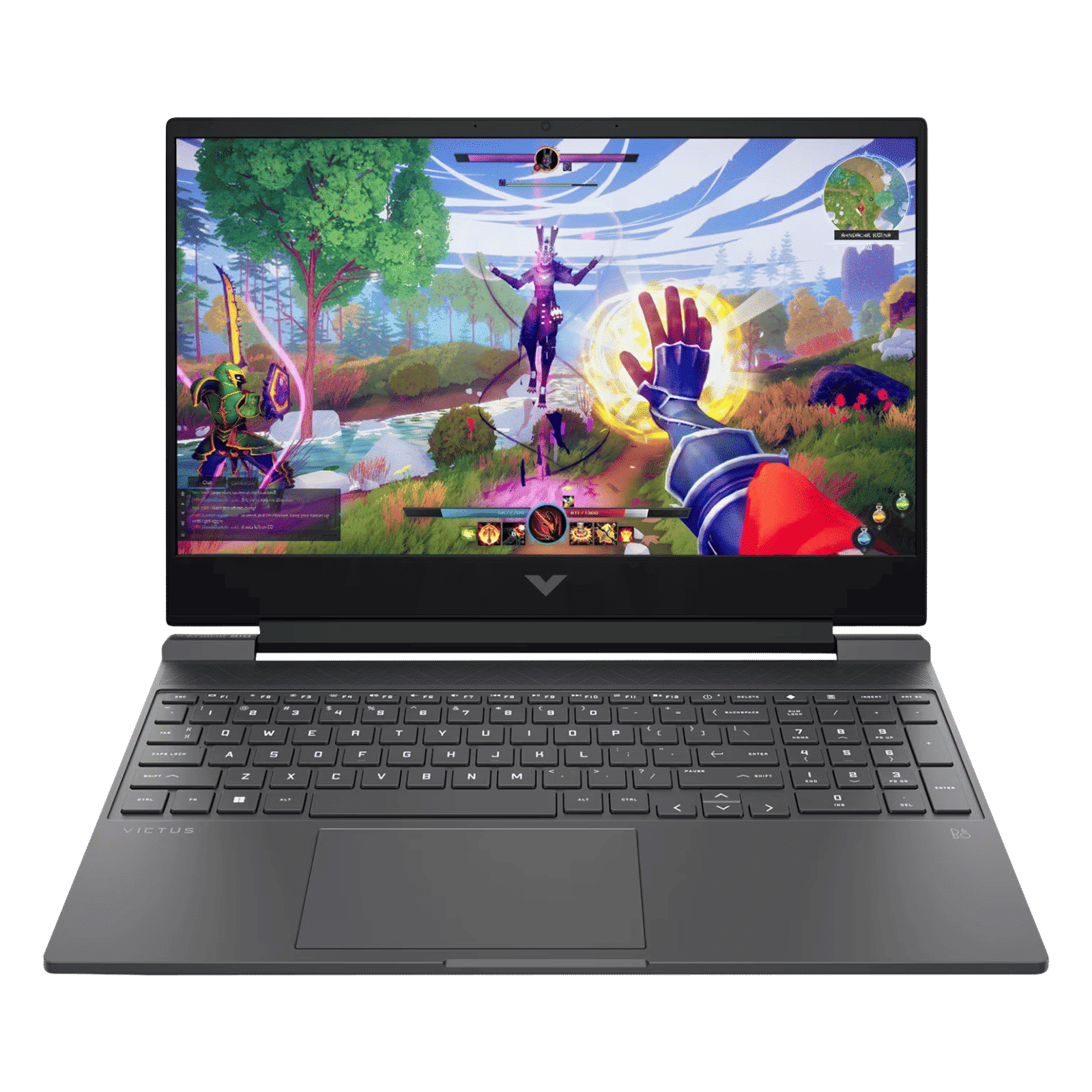 HP Victus 15 fa2617TX Intel Core i7 14th Gen Gaming Laptop (16GB, 512GB SSD, Windows 11 Home, 6GB Graphics, 15.6 inch 144 Hz Full HD IPS Display, NVIDIA GeForce RTX 4050, MS Office Home 2024, Mica Sil