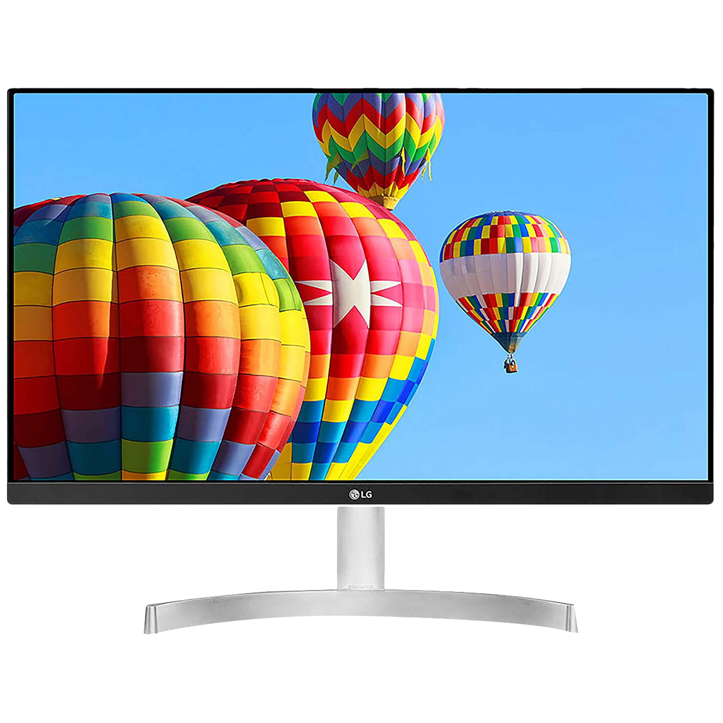LG 60.4 cm (23.8 inch) Full HD IPS Panel LCD 3-Side Borderless Monitor with Colour Calibrated