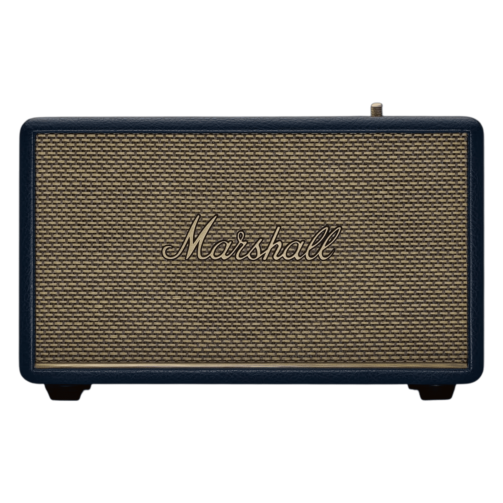 Marshall Action III 60W Portable Bluetooth Speaker (Connect & Control, Stereo Channel, Midnight Blue)