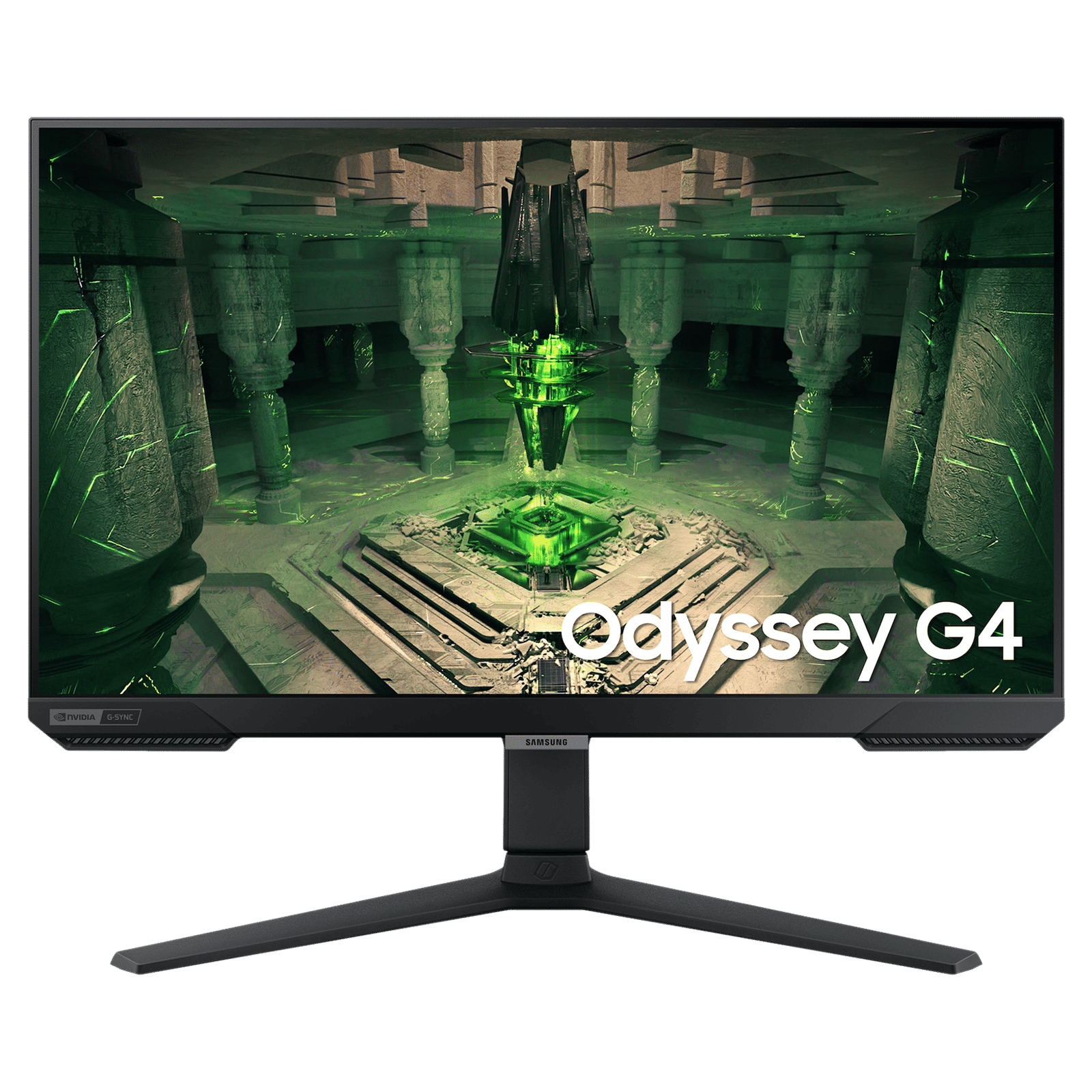 SAMSUNG Odyssey G4 63.5 cm (25 inch) Full HD IPS Panel Ultra Wide Height Adjustable Gaming Monitor with Freesync Premium