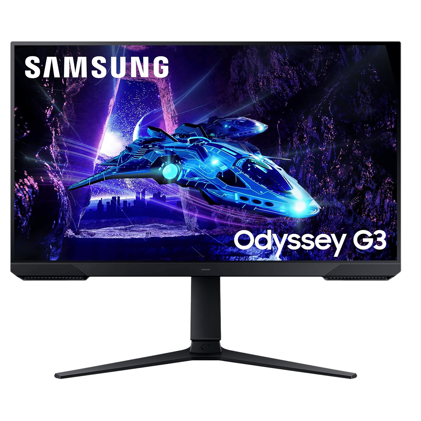 SAMSUNG Odyssey G3 68.5 cm (27 inch) Full HD VA Panel Bezel-Less Height Adjustable Gaming Monitor with AMD FreeSync