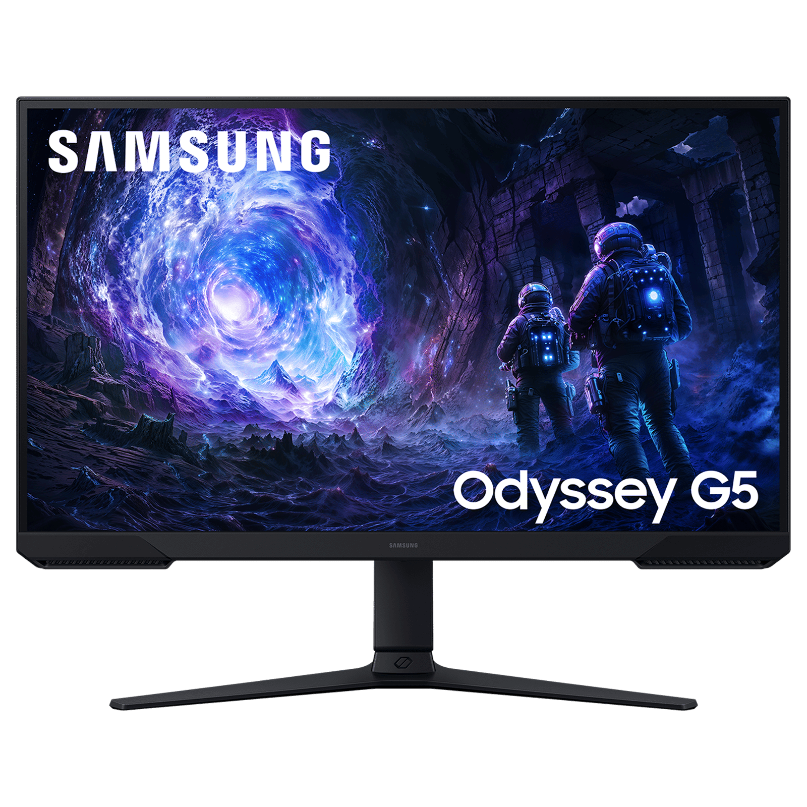 SAMSUNG Odyssey G5 81.28 cm (32 inch) QHD VA Panel LCD Height Adjustable Gaming Monitor with AMD FreeSync