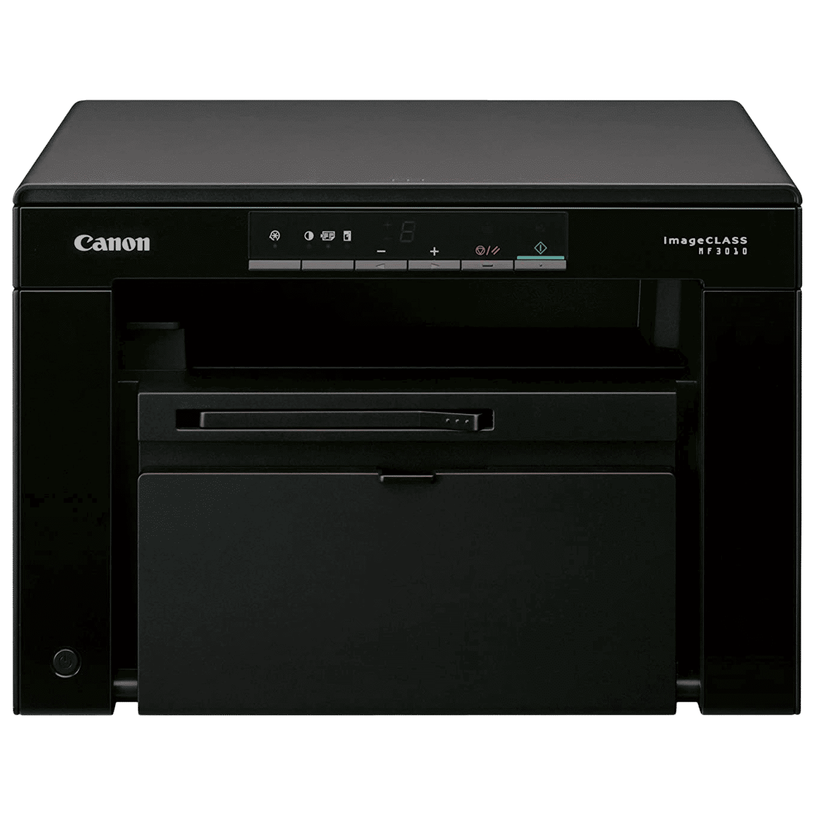 Canon ImageClass MF3010 Multi Function Monochrome Laser Printer with On Demand Fixing Technology (Digital Display, Black)