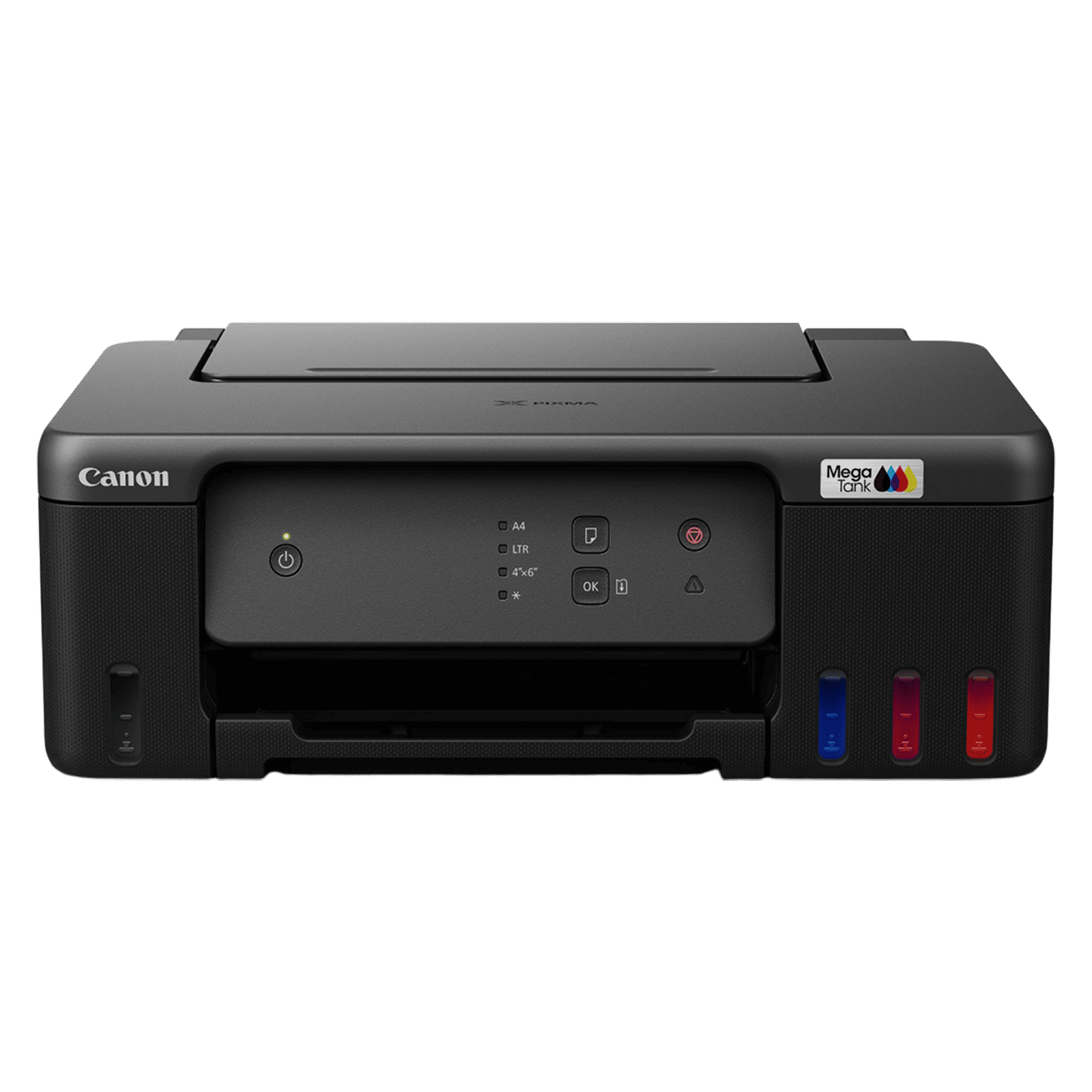 Canon Pixma G1737 Single Function Ink Tank Printer with 4 Ink Bottles Included (Low Cost Printing, Black)