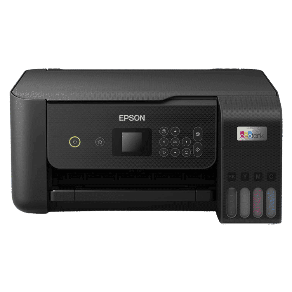 EPSON EcoTank L3260 All in One Wi-Fi Ink Tank Printer with Heat-Free Technology (Smart LCD Display, Black)