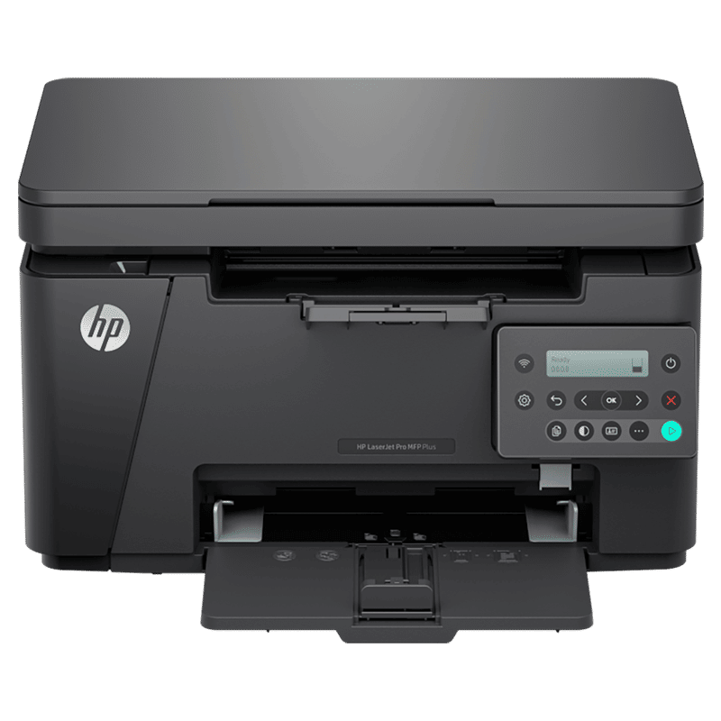 HP M126nw Plus Multi Function Wi-Fi Monochrome Laser Printer (2 LEDs, Black)