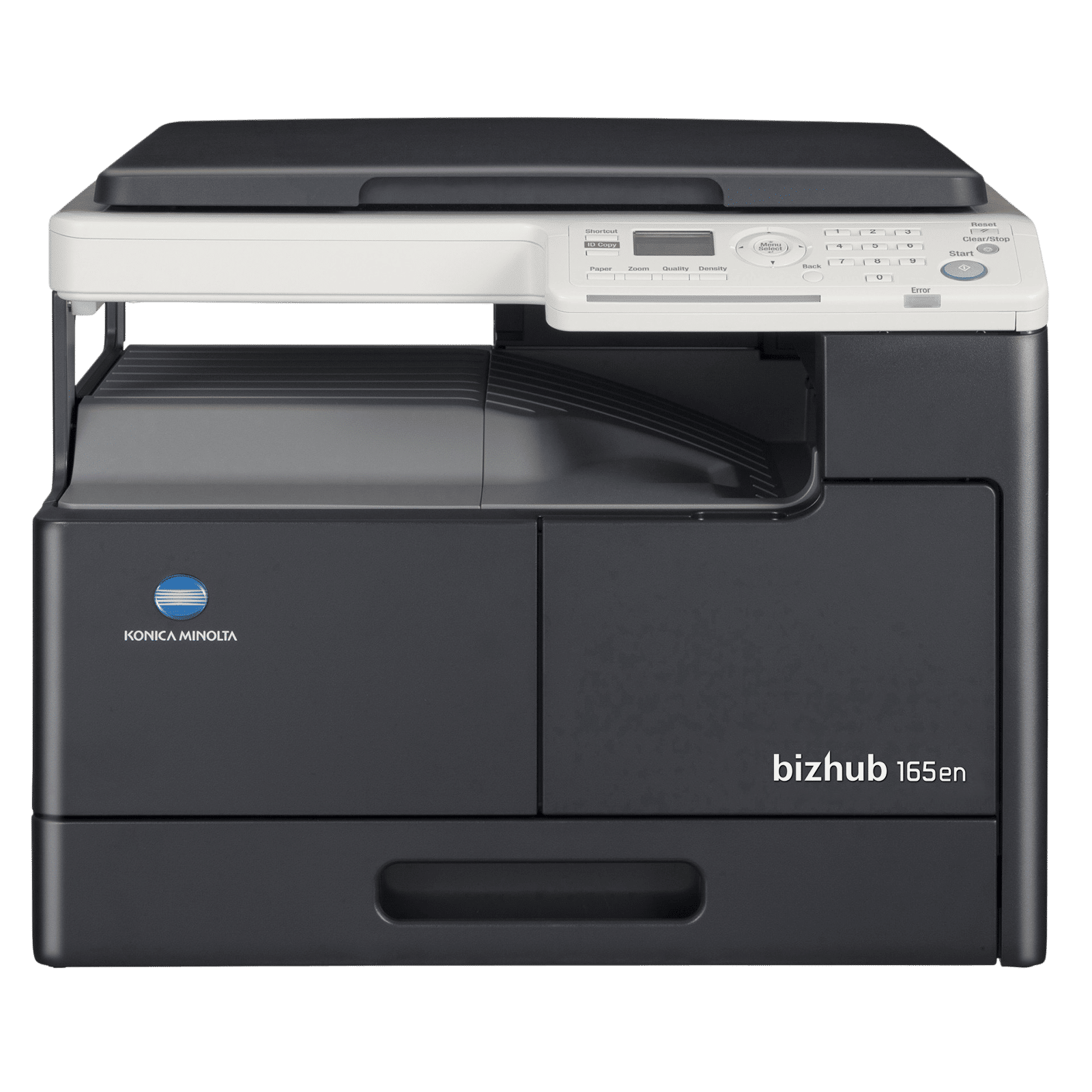 KONICA bizhub 165en Multi Function Monochrome Laser Printer with Simitri HD Toner (LED Status Display, Black)