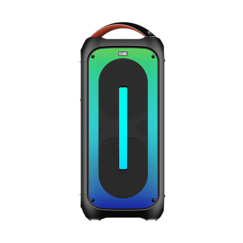 boAt Party Pal 320 120W Portable Bluetooth Speaker (Treble EQ Modes, 1.0 Channel, Premium Black)