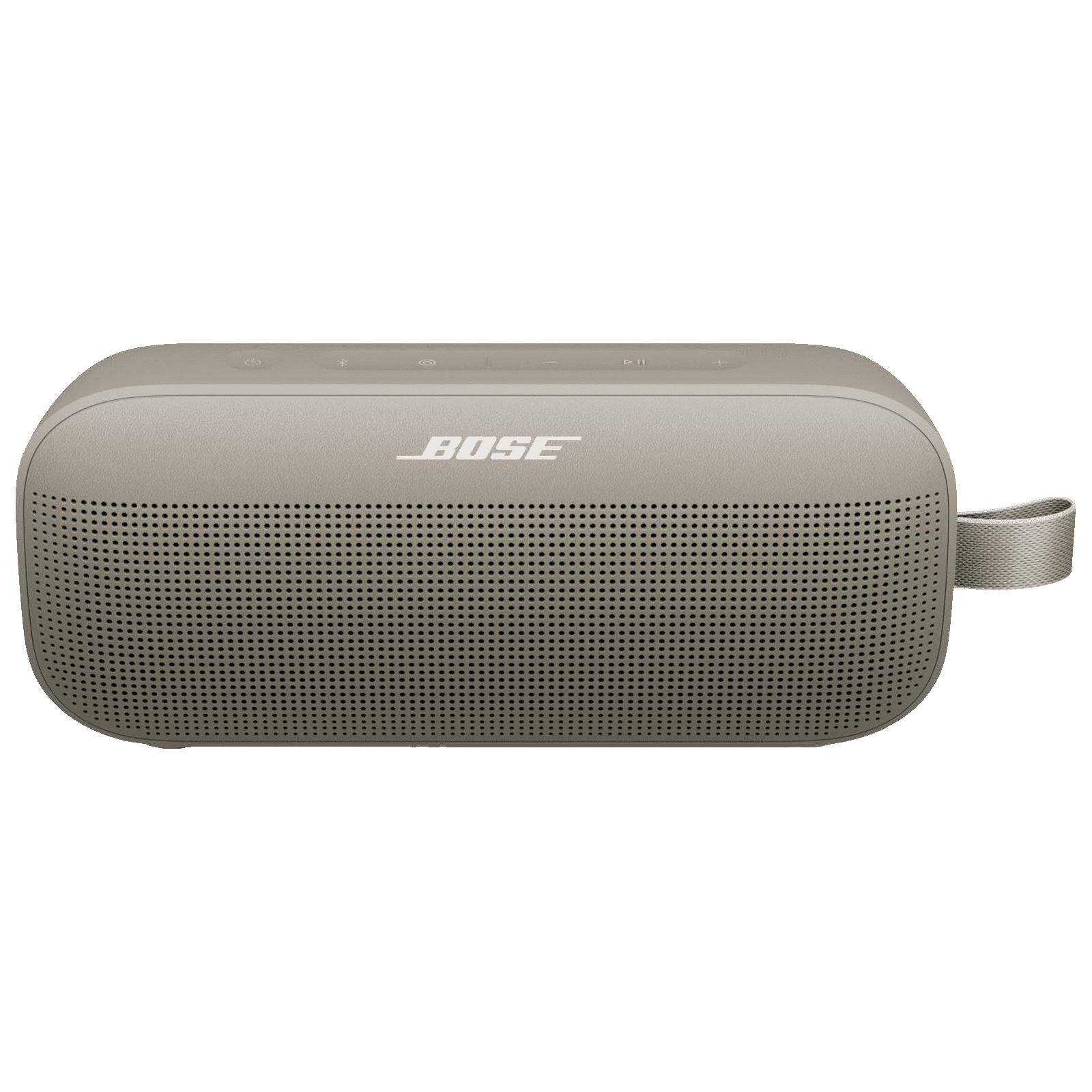 BOSE SoundLink Flex (2nd Gen) Portable Bluetooth Speaker (IP67 Water Resistant, PositionIQ Technology, Stereo Channel, Sandstone)