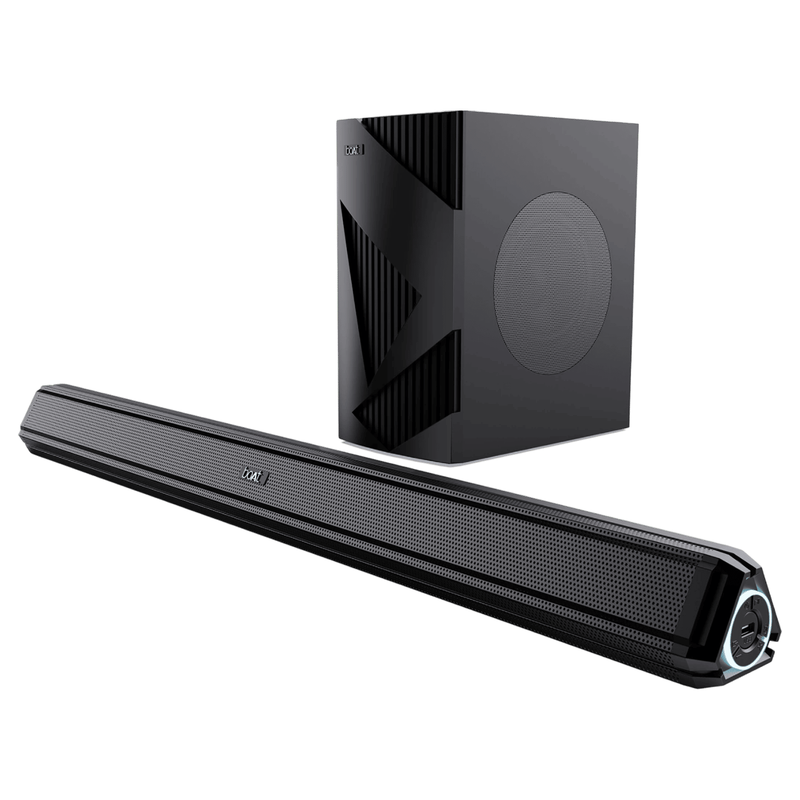 boAt Aavante Bar Chord 160W Bluetooth Soundbar with Remote (2.1 Channel, Premium Black)