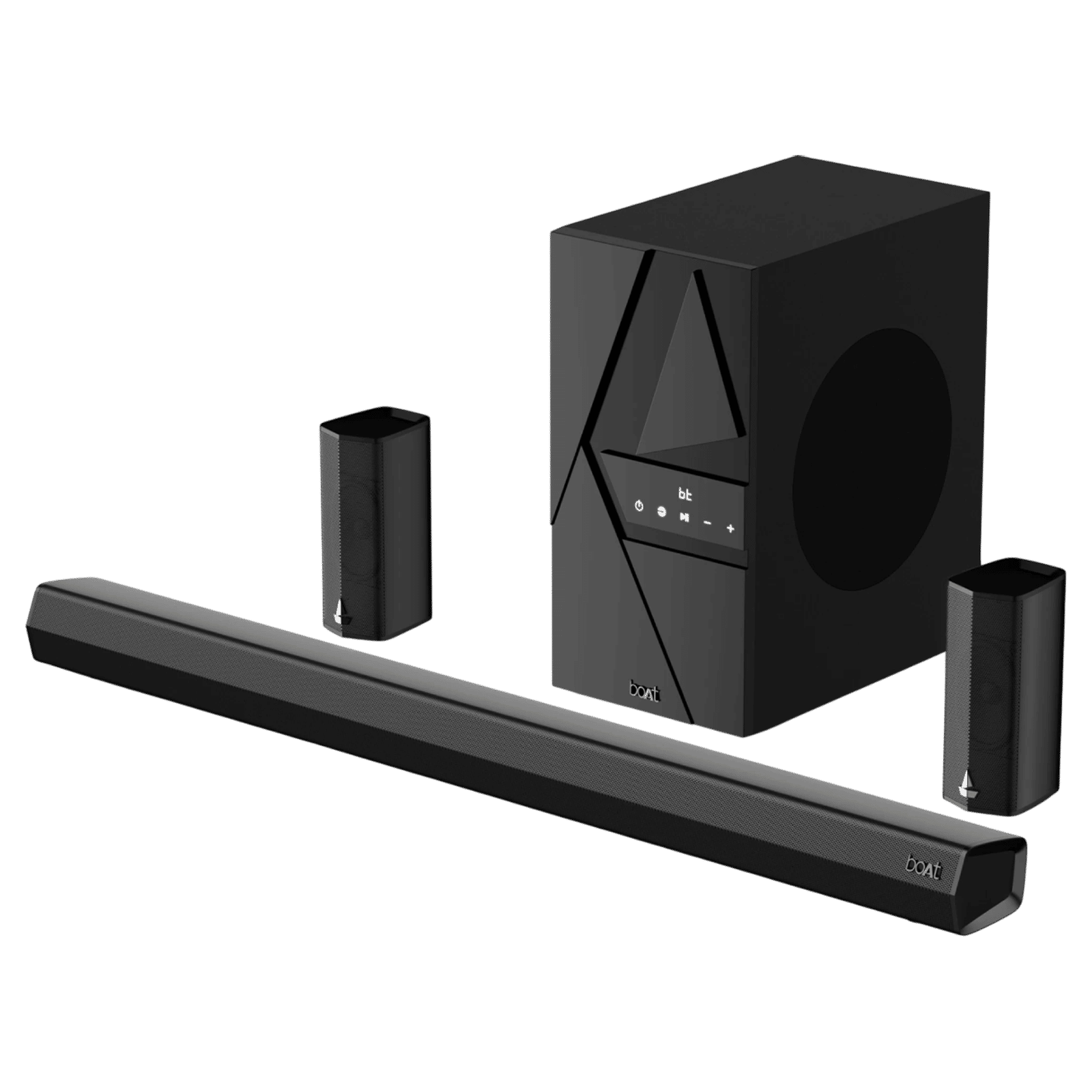 boAt Aavante Bar 3500 500W Bluetooth Soundbar with Remote (Surround Sound, 5.1 Channel, Premium Black)
