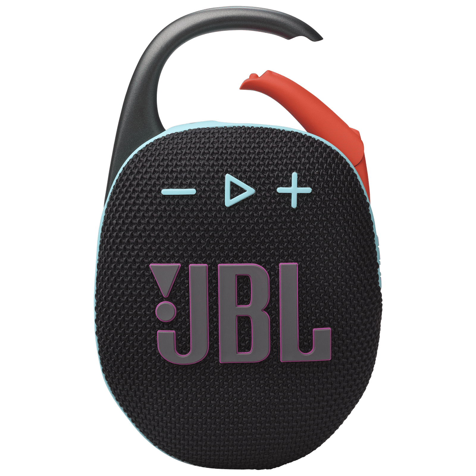 JBL Clip 5 7W Portable Bluetooth Speaker (IP67 Water Proof, Supports Auracast, Black and Orange)