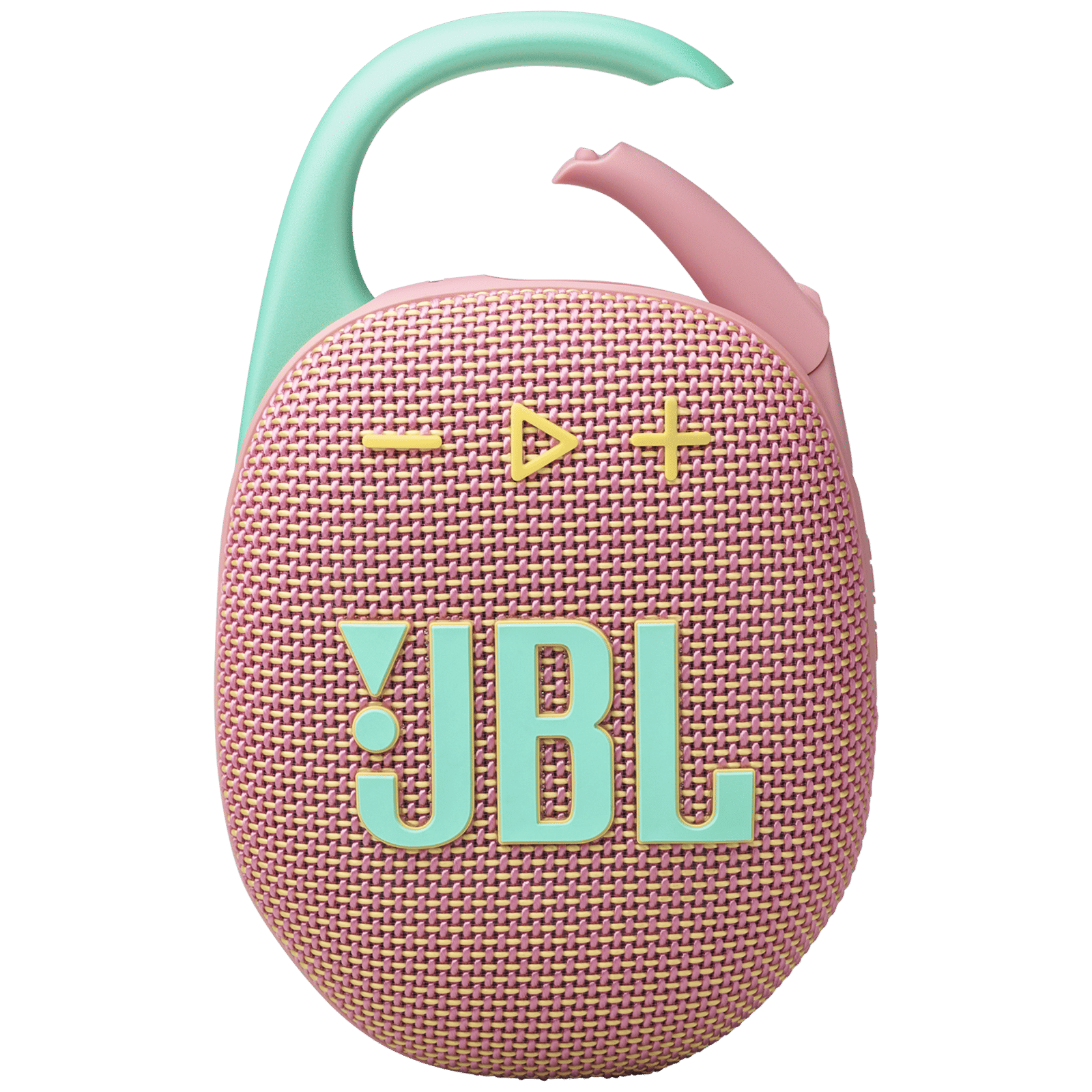 JBL Clip 5 7W Portable Bluetooth Speaker (IP67 Water Proof, Supports Auracast, Pink)