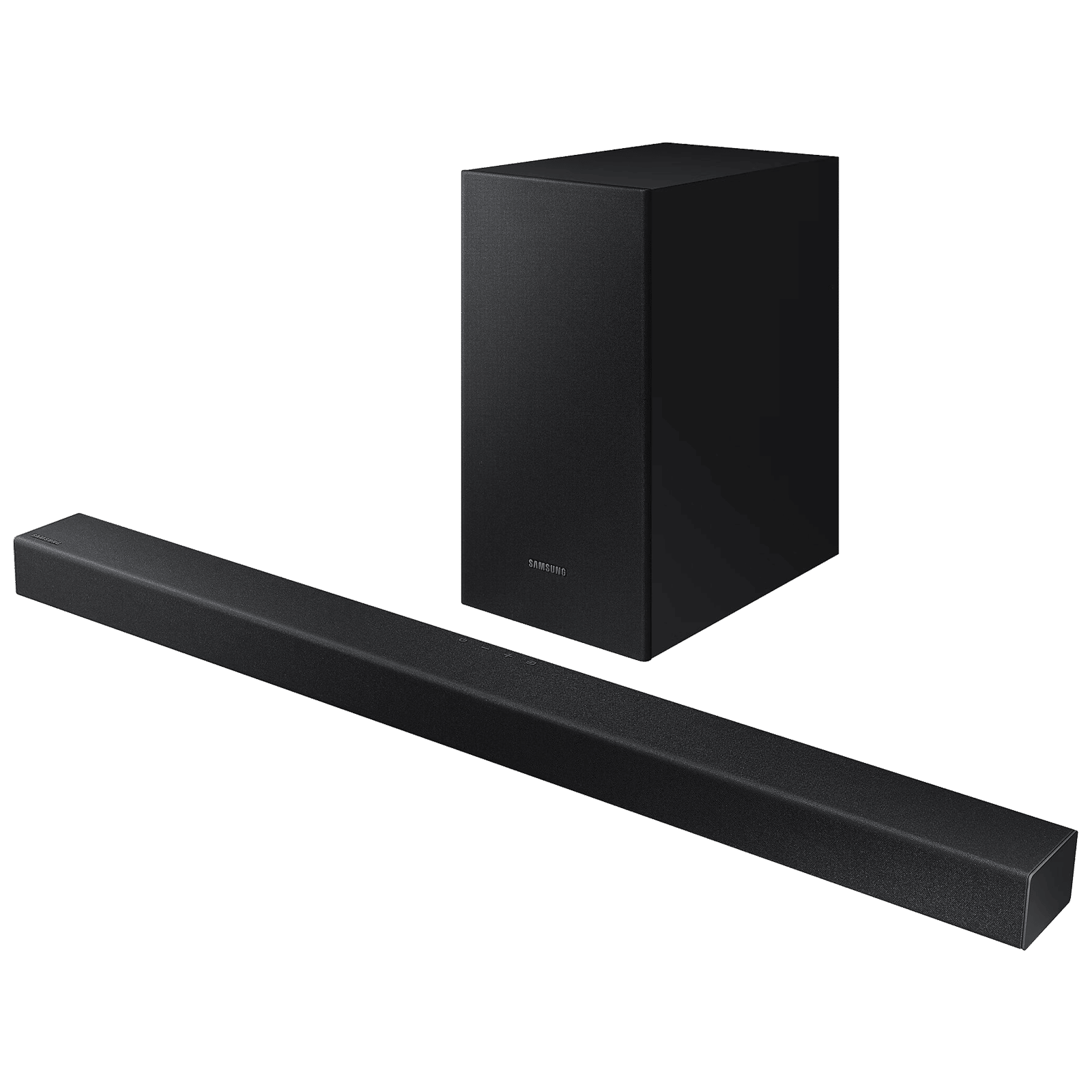 SAMSUNG T42E 150W Bluetooth Soundbar with Remote (2.1 Channel, Black)