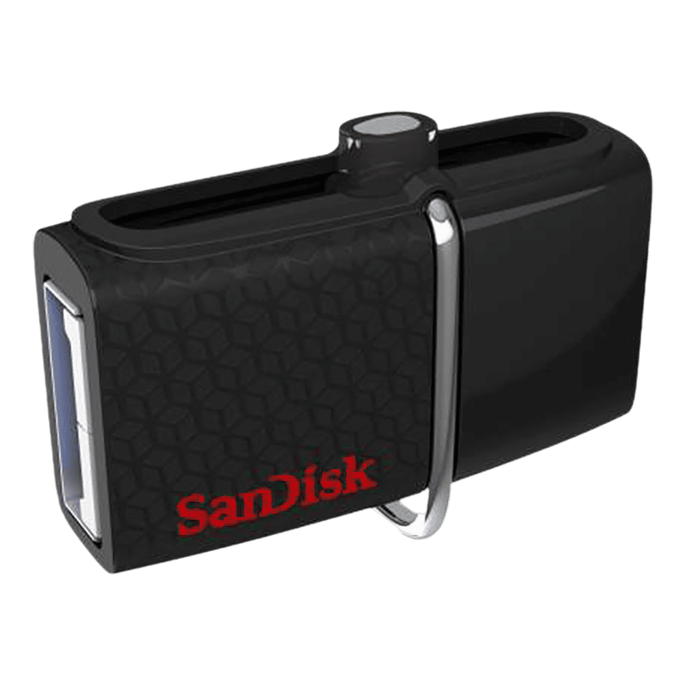 SanDisk Ultra 32GB USB (3.0) Pen Drive (Dual-Connector Design, Black)