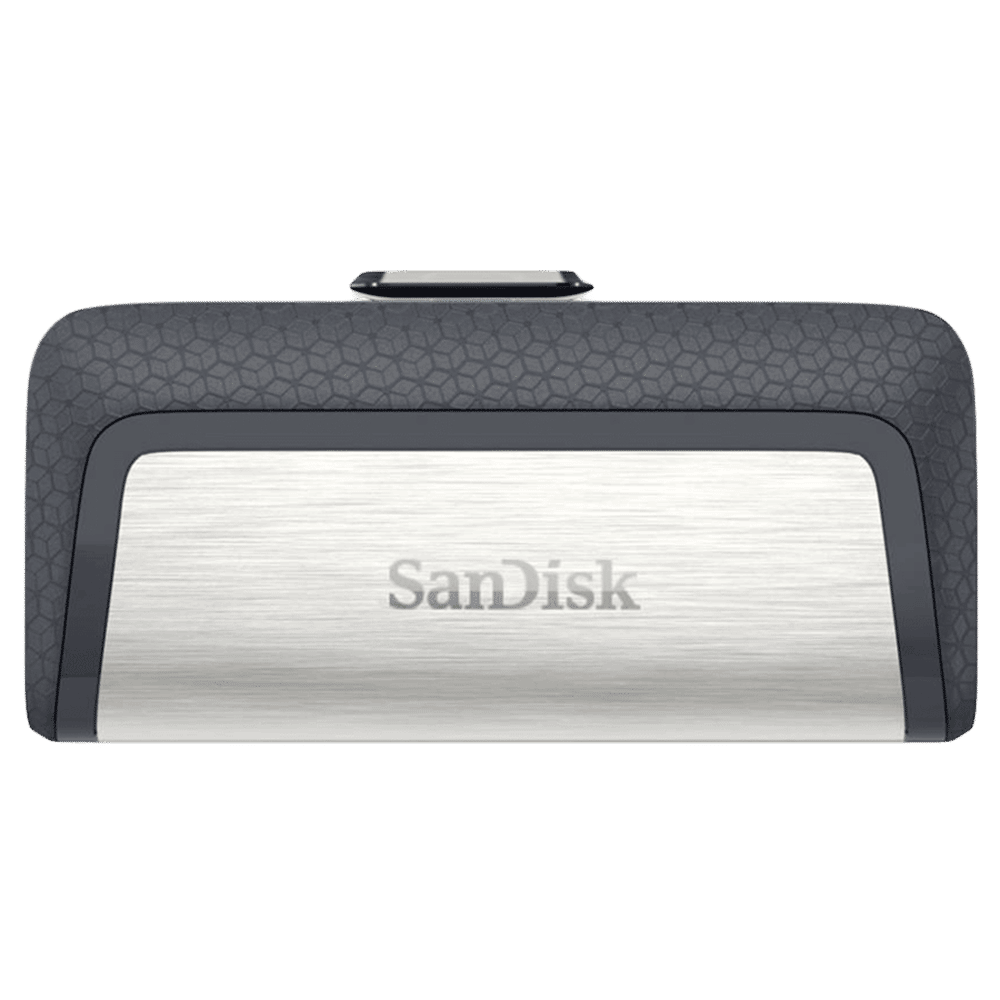 SanDisk Ultra Dual Drive 32GB USB Type A (3.1), USB Type C (3.1) OTG Pen Drive (High-speed Performance, Black)