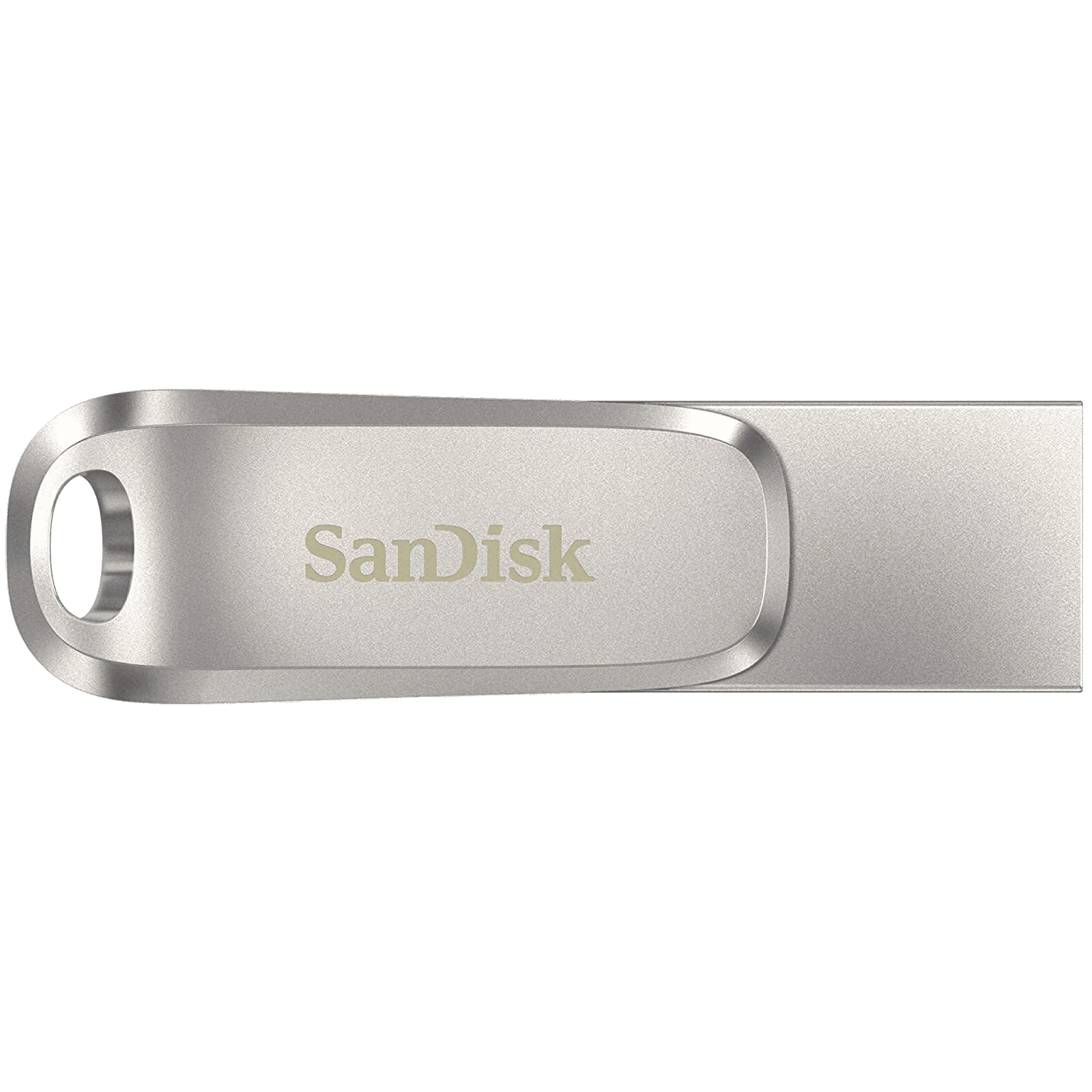 SanDisk Ultra Dual Drive Luxe 32GB USB Type A (3.2), USB Type C (3.2) OTG Pen Drive (Swivel Design to Protect Connectors, Silver)