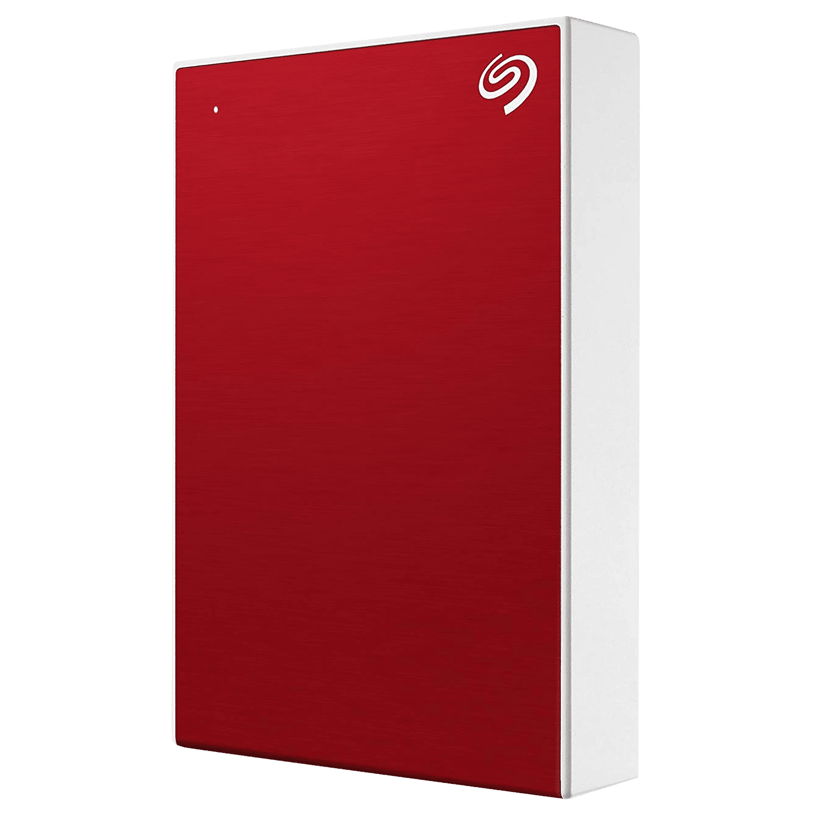 SEAGATE One Touch 4TB USB (3.0) Portable Hard Disk Drive (Rescue Data Recovery Services, Red)