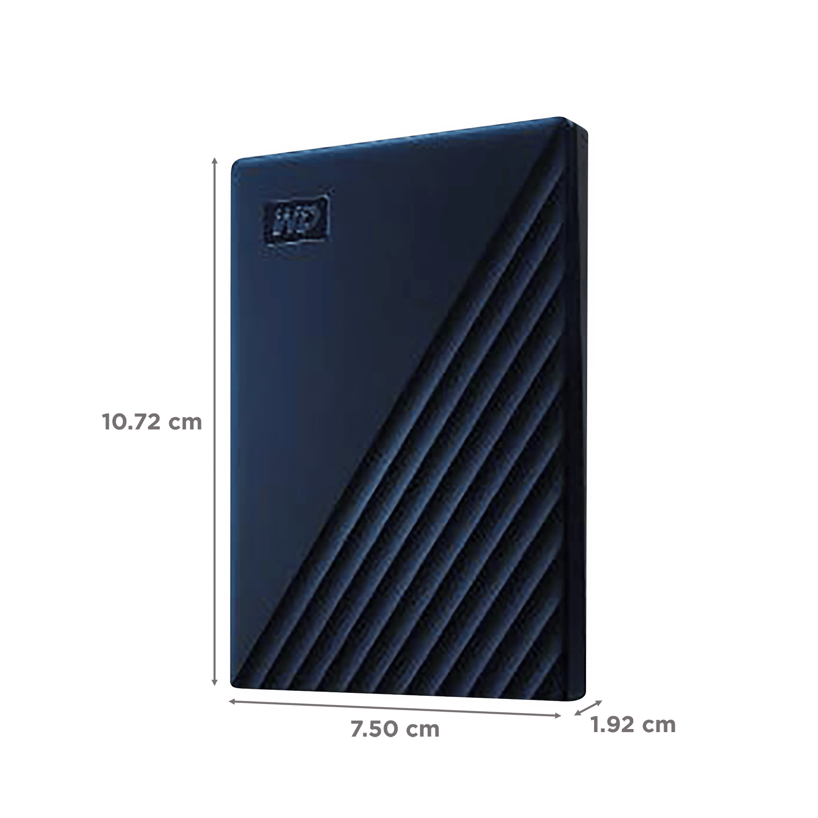 Western Digital My Passport for Mac 2TB USB Portable Hard Disk Drive  (Password Protection, Blue)