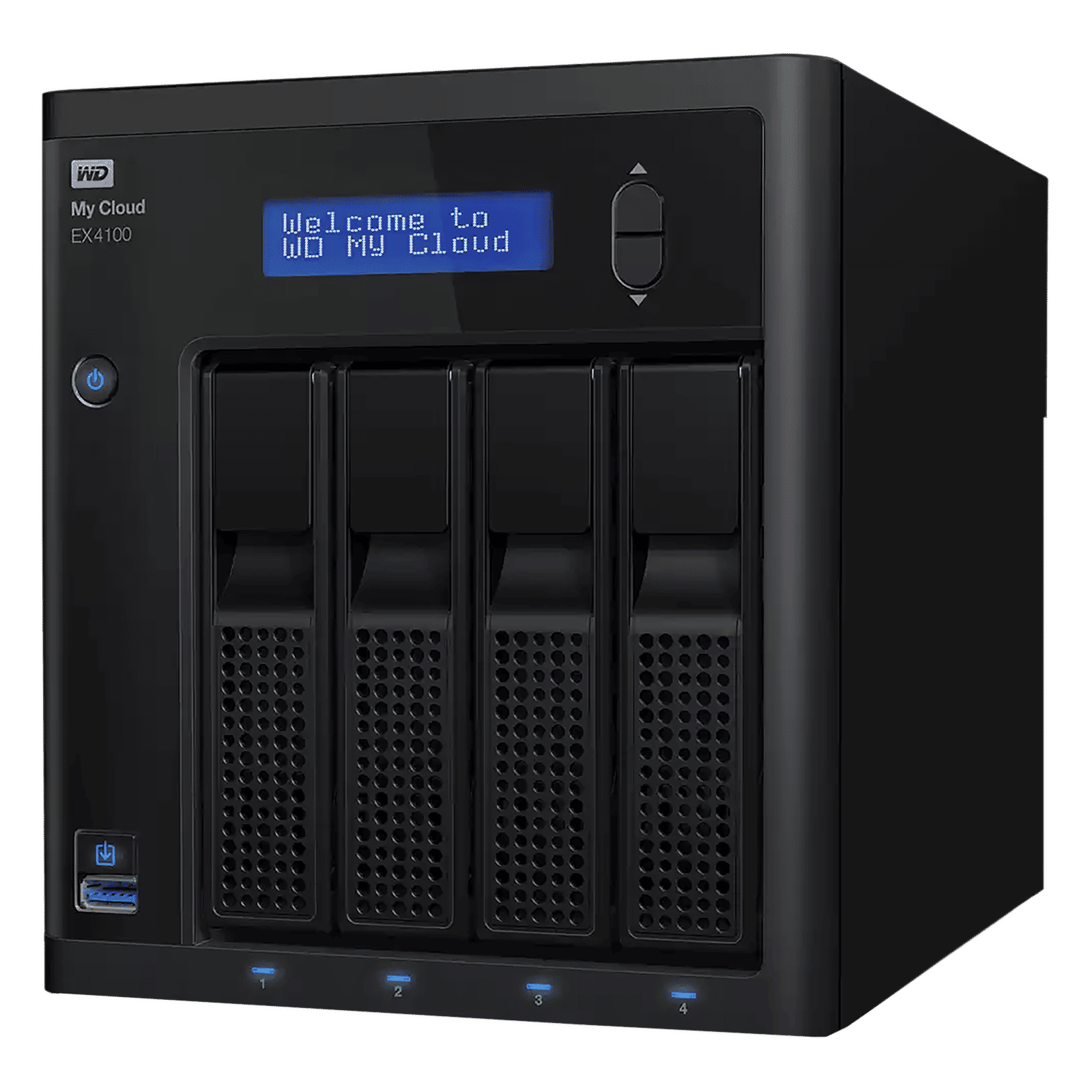 Western Digital My Cloud Expert Series EX2 Ultra 8 TB USB 3.0 Network Attached Storage (Multiple RAID Options, BVBZ0080JCH-BESN, Black)