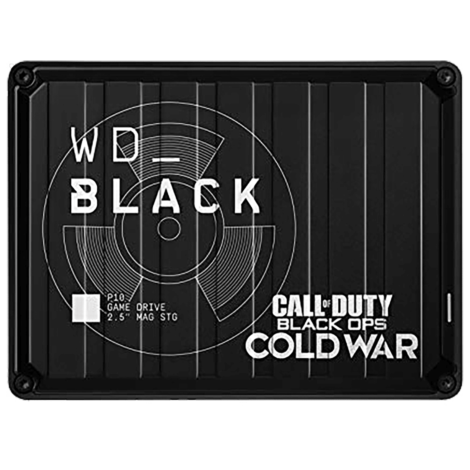 Western Digital WD_BLACK P10 2 TB USB 3.2 Game Drive (Call of Duty: Black Ops Cold War Edition, WDBAZC0020BBK-WESN, Black)